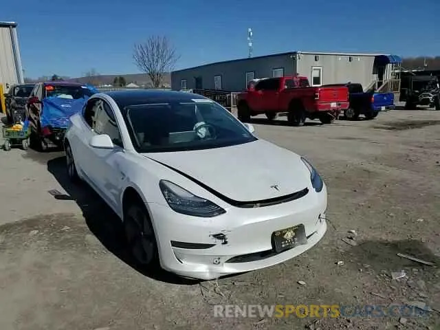 10 fotografías del automóvil dañado 5YJ3E1EB0LF628130 TESLA MODEL 3 2020