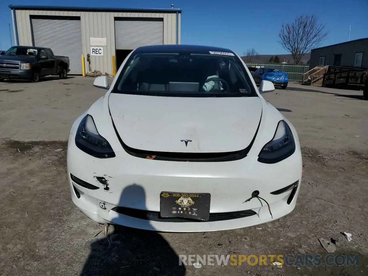 5 fotografías del automóvil dañado 5YJ3E1EB0LF628130 TESLA MODEL 3 2020