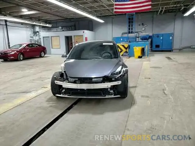 10 fotografías del automóvil dañado 5YJ3E1EB0LF640052 TESLA MODEL 3 2020