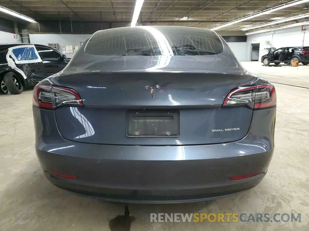 6 fotografías del automóvil dañado 5YJ3E1EB0LF640052 TESLA MODEL 3 2020