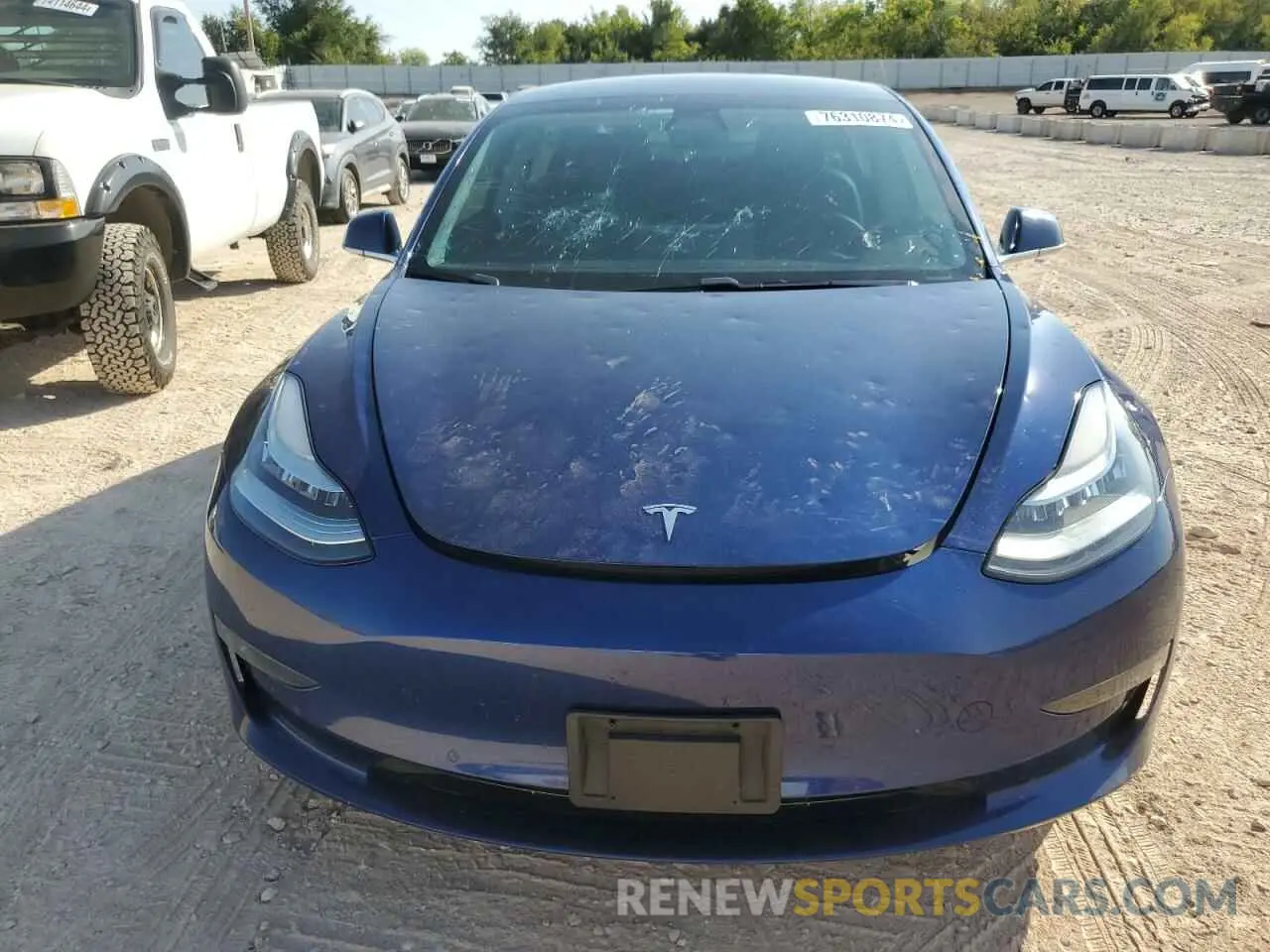 5 fotografías del automóvil dañado 5YJ3E1EB0LF651066 TESLA MODEL 3 2020