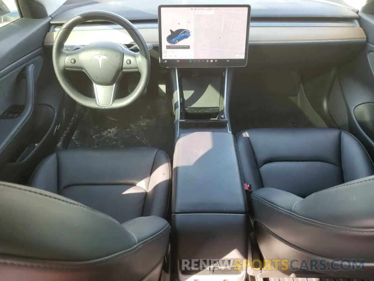 8 fotografías del automóvil dañado 5YJ3E1EB0LF651066 TESLA MODEL 3 2020