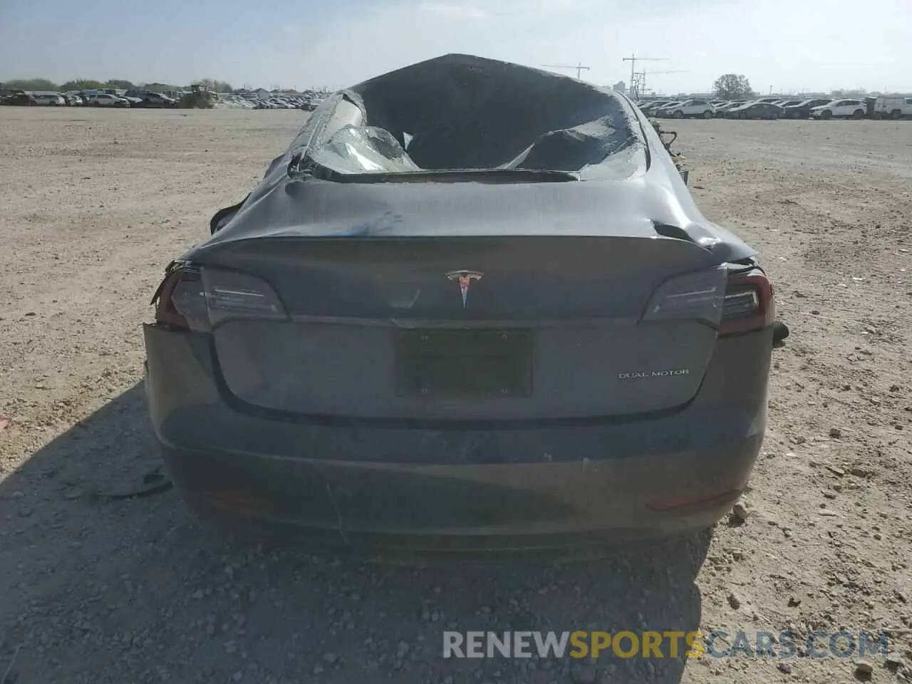 6 fotografías del automóvil dañado 5YJ3E1EB0LF663329 TESLA MODEL 3 2020
