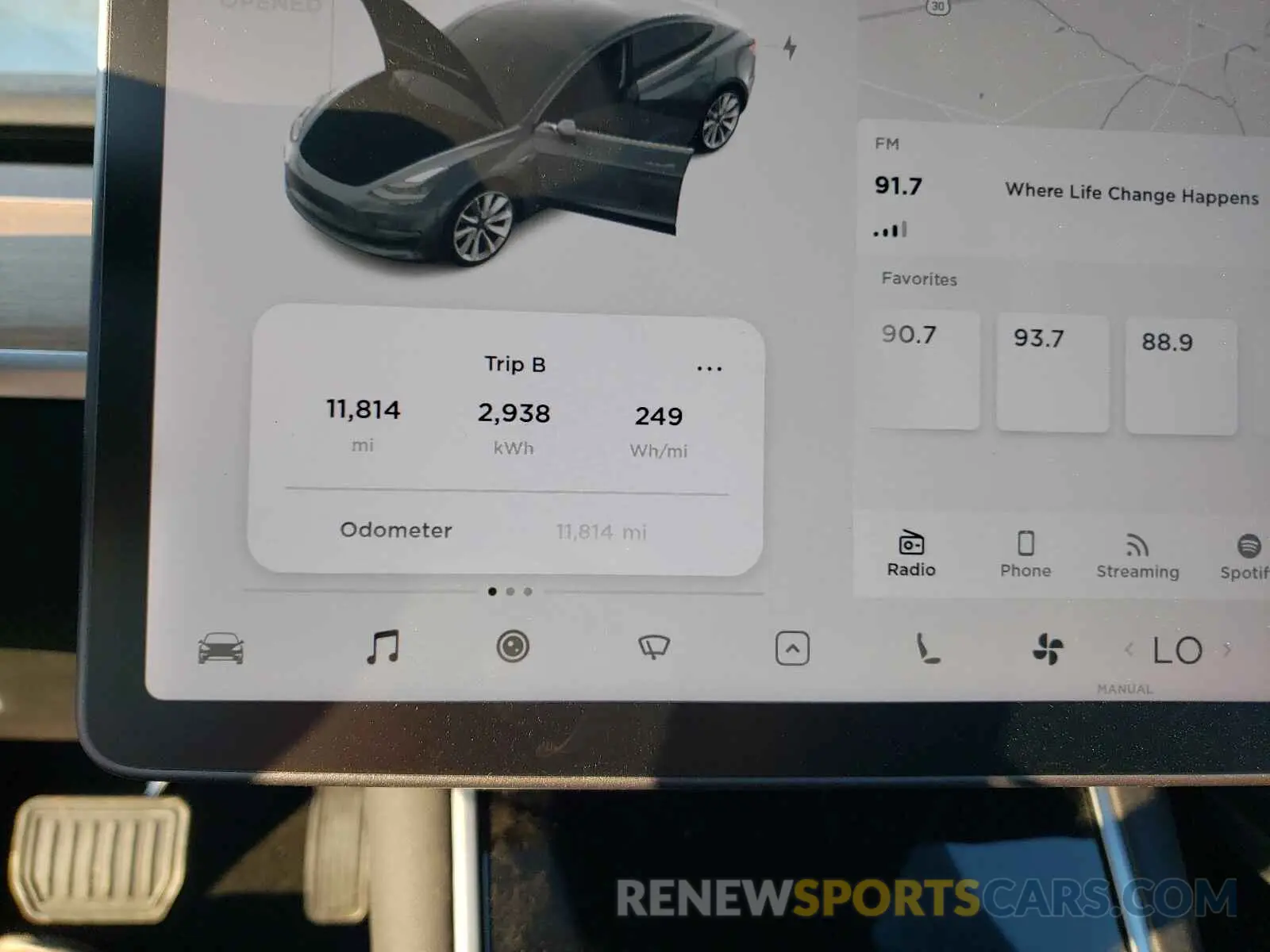 8 fotografías del automóvil dañado 5YJ3E1EB0LF666568 TESLA MODEL 3 2020