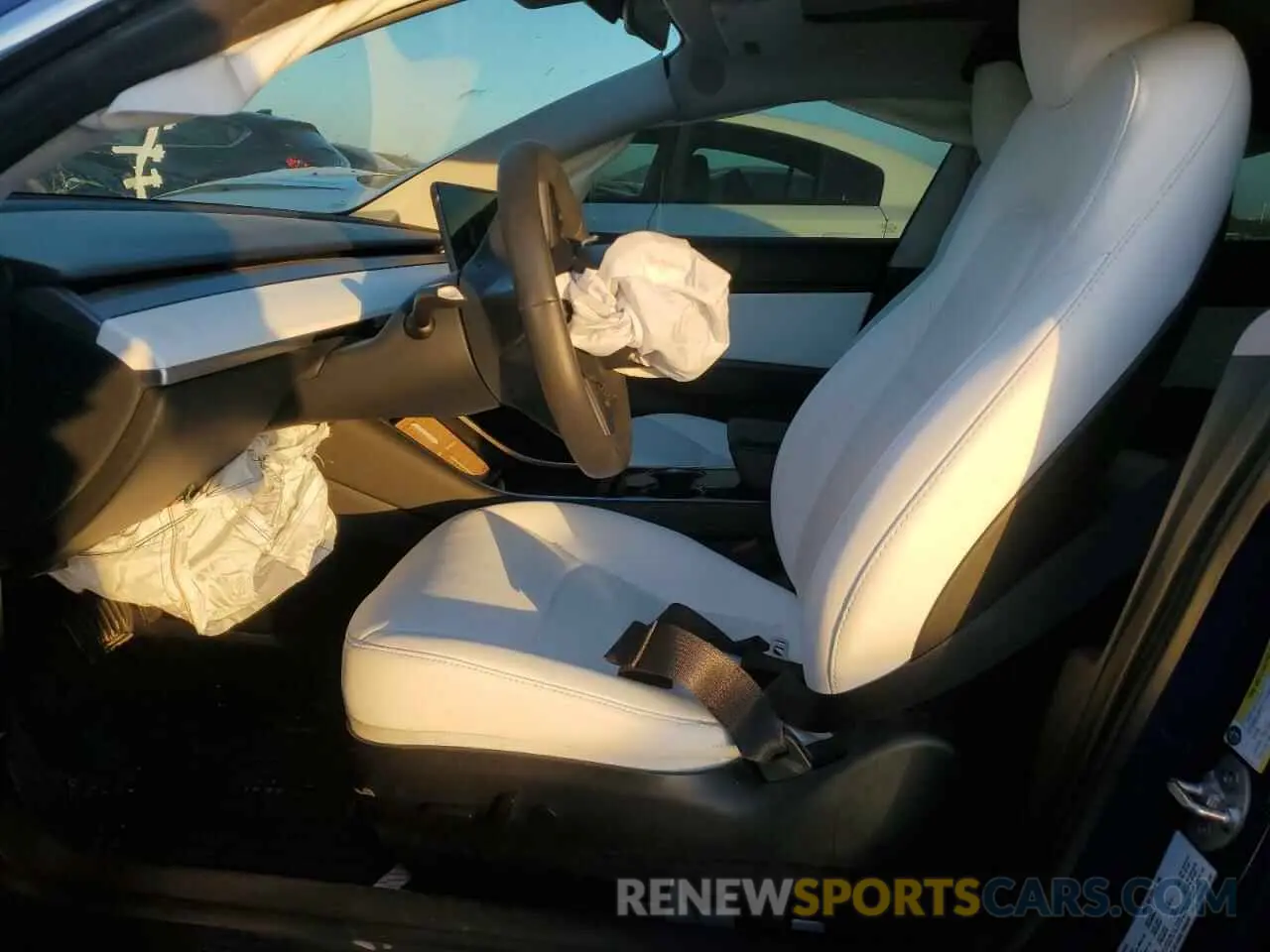 7 fotografías del automóvil dañado 5YJ3E1EB0LF668434 TESLA MODEL 3 2020