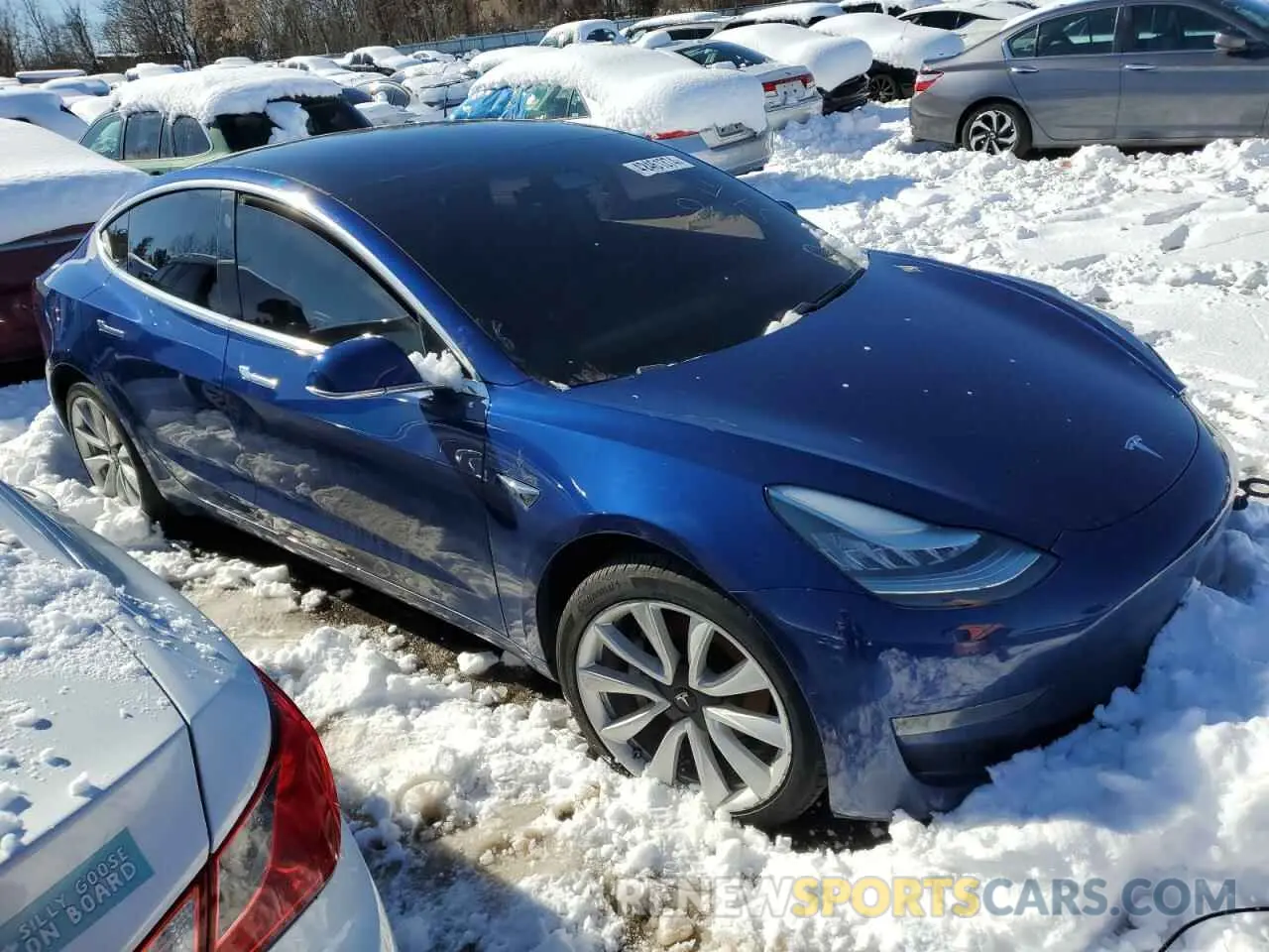 4 fotografías del automóvil dañado 5YJ3E1EB0LF712237 TESLA MODEL 3 2020