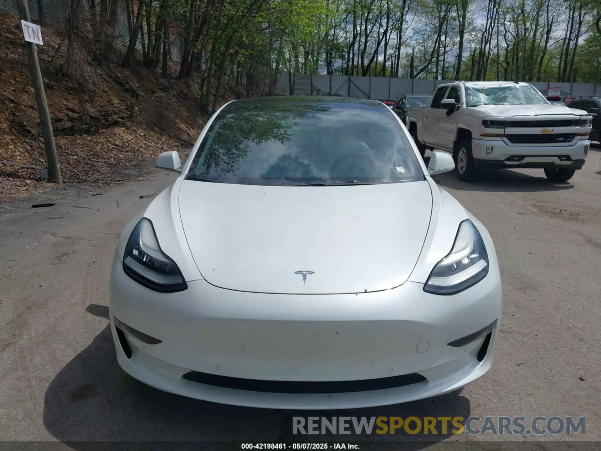 12 fotografías del automóvil dañado 5YJ3E1EB0LF712545 TESLA MODEL 3 2020
