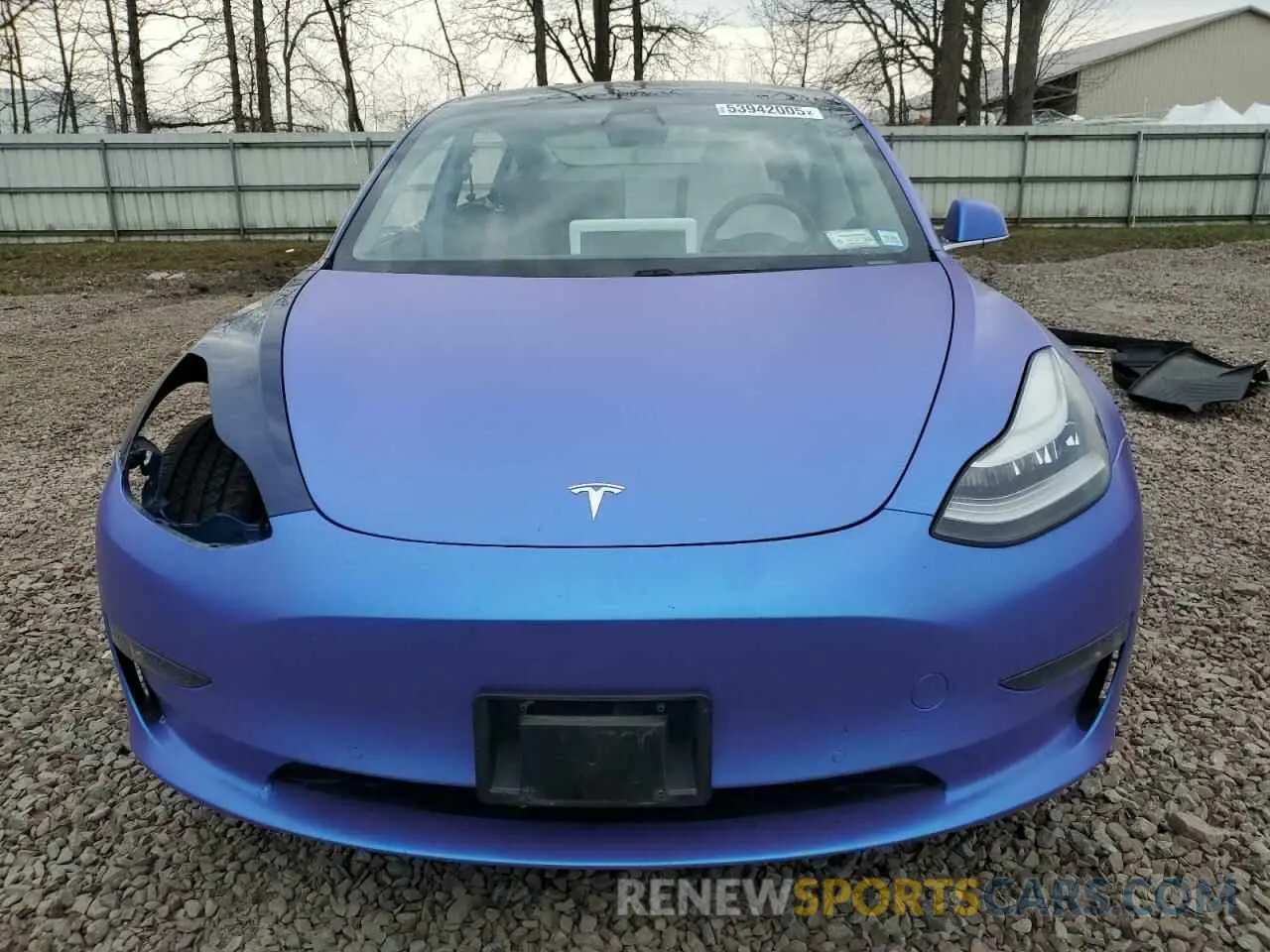 5 fotografías del automóvil dañado 5YJ3E1EB0LF742290 TESLA MODEL 3 2020