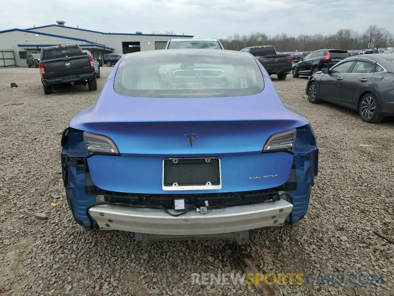 6 fotografías del automóvil dañado 5YJ3E1EB0LF742290 TESLA MODEL 3 2020