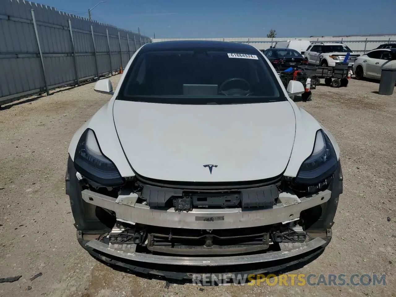 5 fotografías del automóvil dañado 5YJ3E1EB0LF786046 TESLA MODEL 3 2020