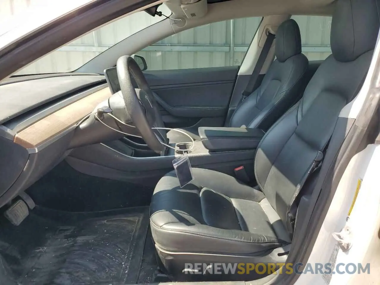 7 fotografías del automóvil dañado 5YJ3E1EB0LF786046 TESLA MODEL 3 2020
