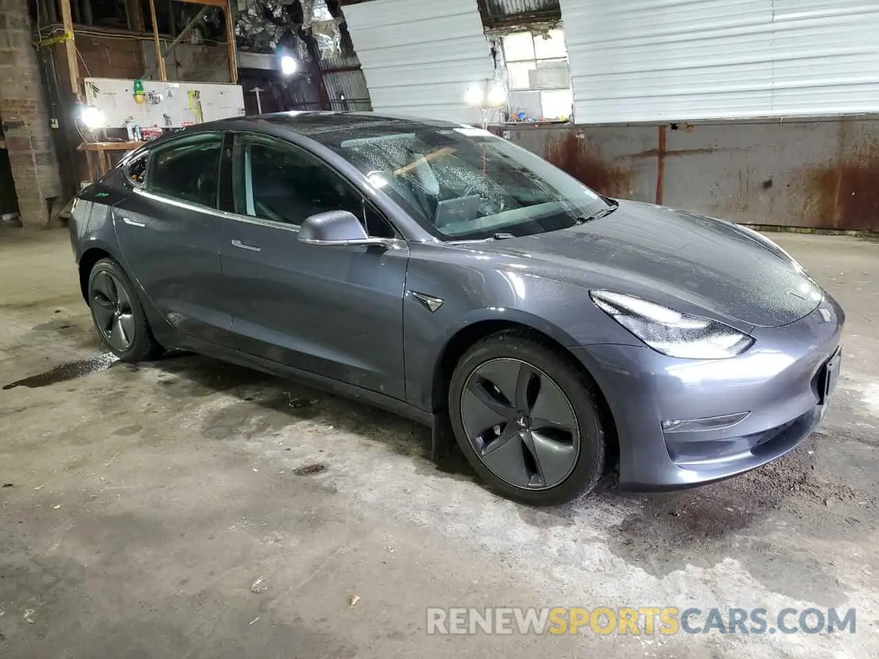 4 fotografías del automóvil dañado 5YJ3E1EB0LF793577 TESLA MODEL 3 2020