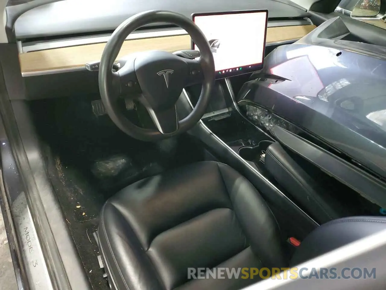 8 fotografías del automóvil dañado 5YJ3E1EB0LF793577 TESLA MODEL 3 2020