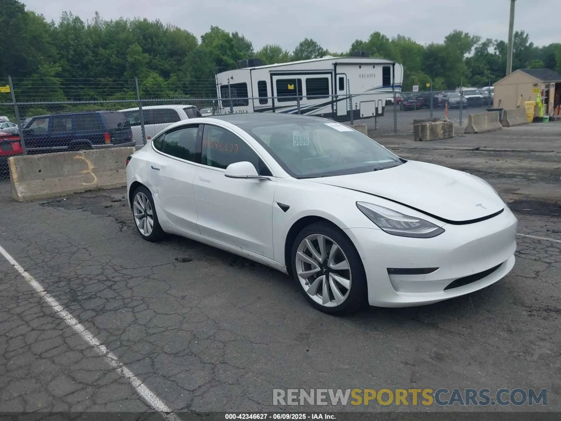 1 fotografías del automóvil dañado 5YJ3E1EB0LF795524 TESLA MODEL 3 2020