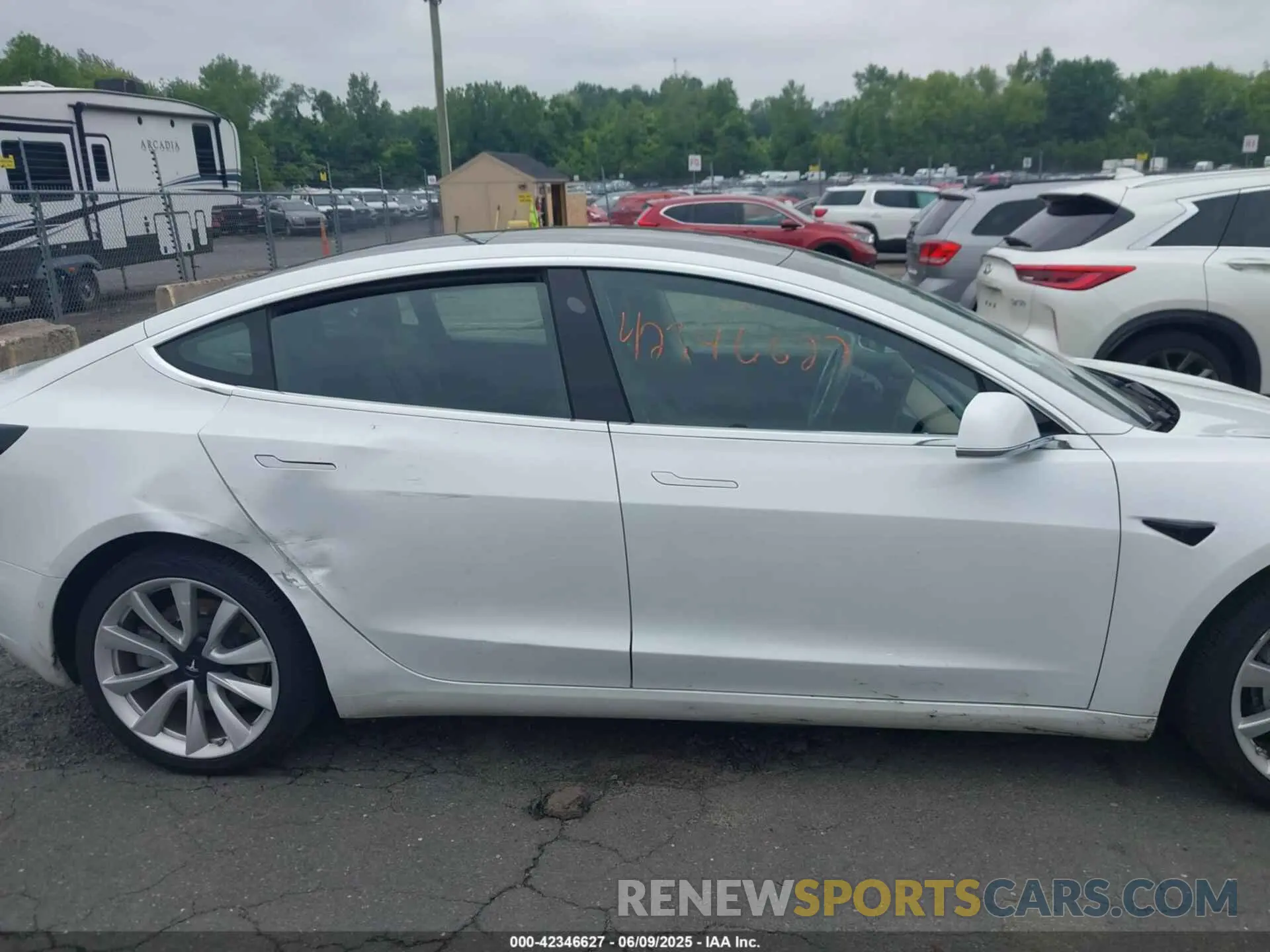 13 fotografías del automóvil dañado 5YJ3E1EB0LF795524 TESLA MODEL 3 2020