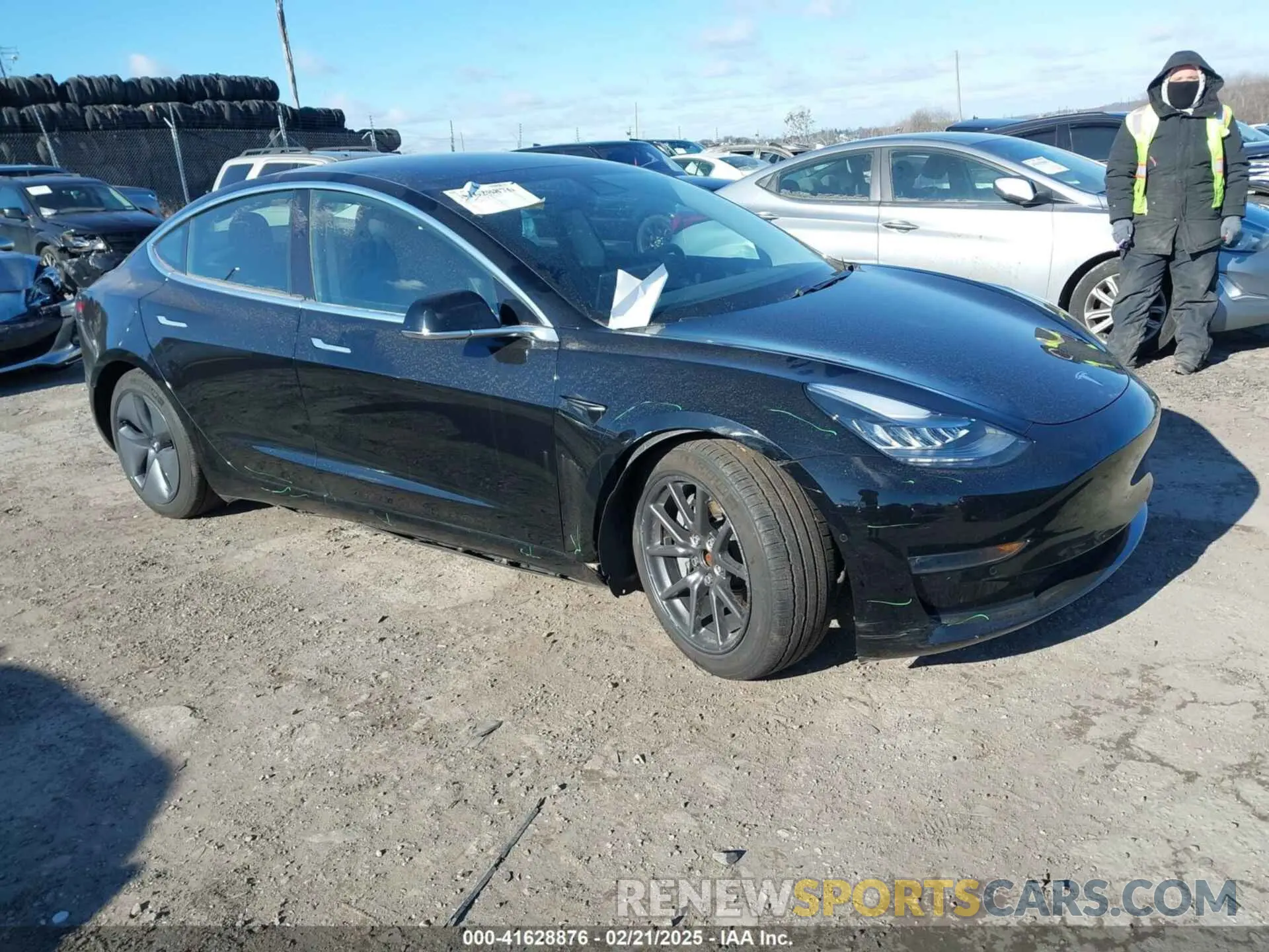 1 fotografías del automóvil dañado 5YJ3E1EB0LF800740 TESLA MODEL 3 2020