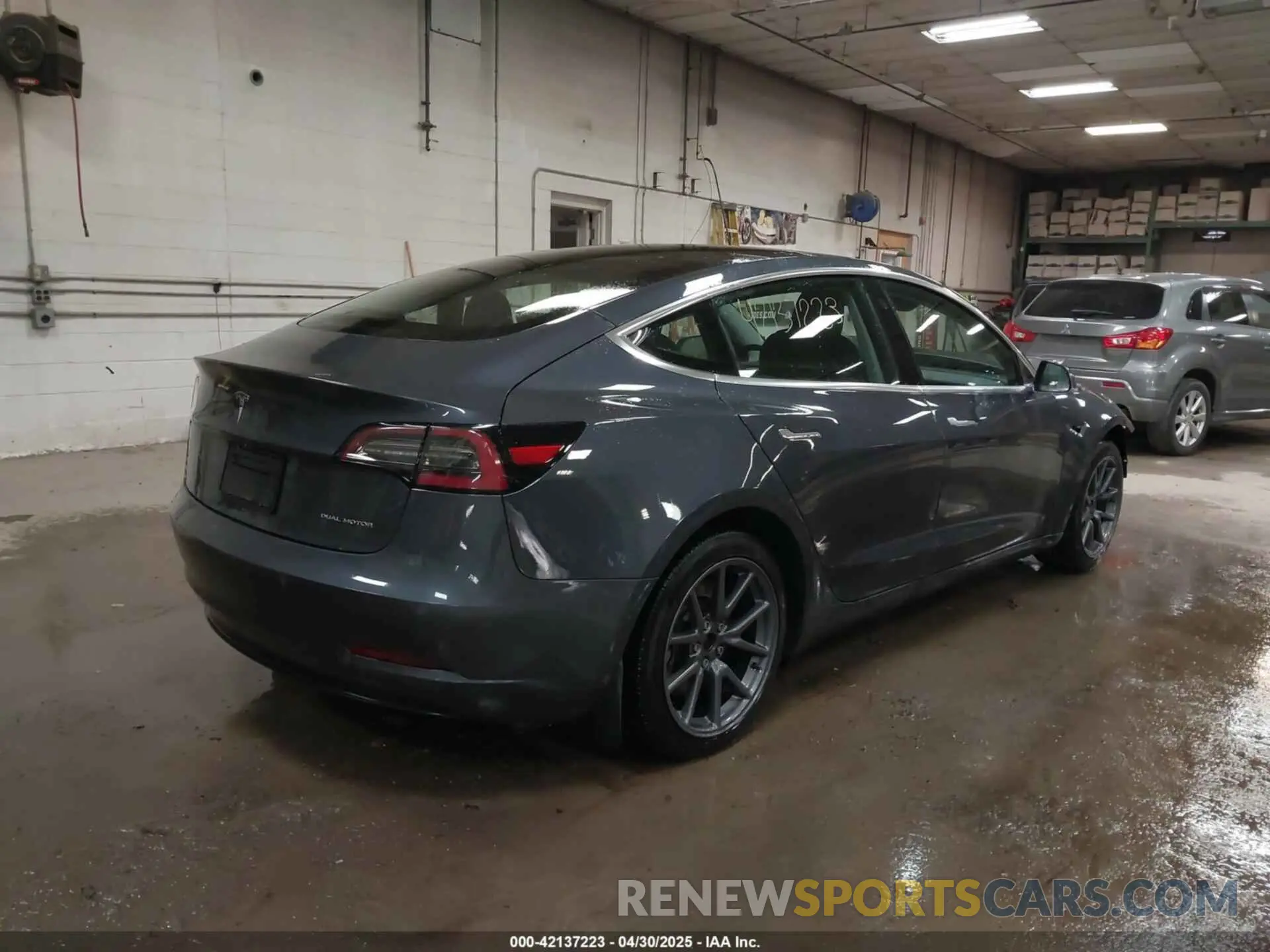 4 fotografías del automóvil dañado 5YJ3E1EB0LF800804 TESLA MODEL 3 2020