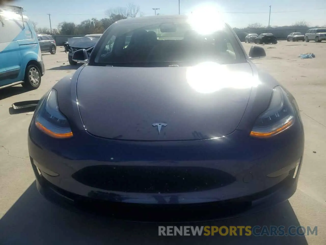 5 fotografías del automóvil dañado 5YJ3E1EB0LF807140 TESLA MODEL 3 2020