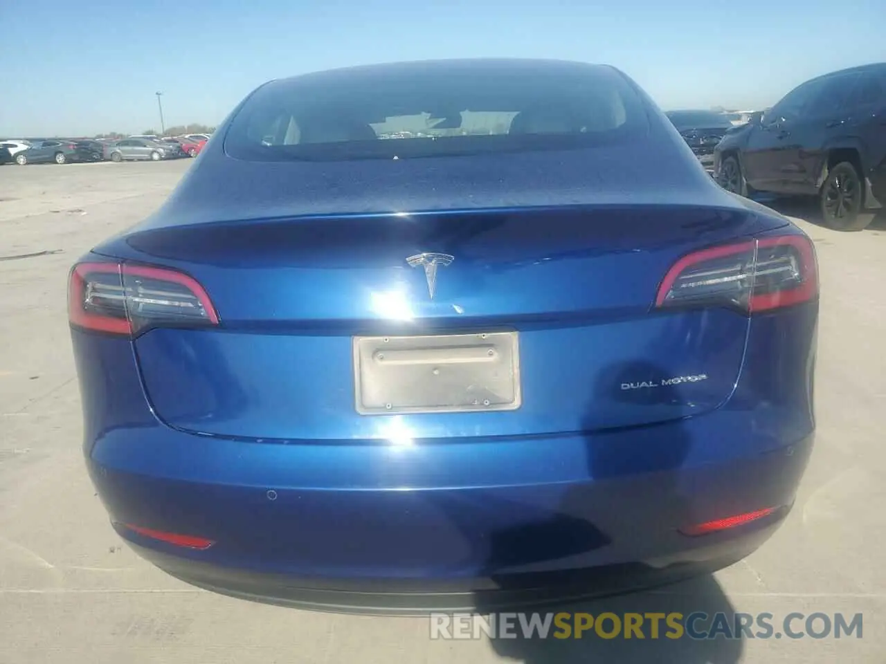 6 fotografías del automóvil dañado 5YJ3E1EB0LF807140 TESLA MODEL 3 2020