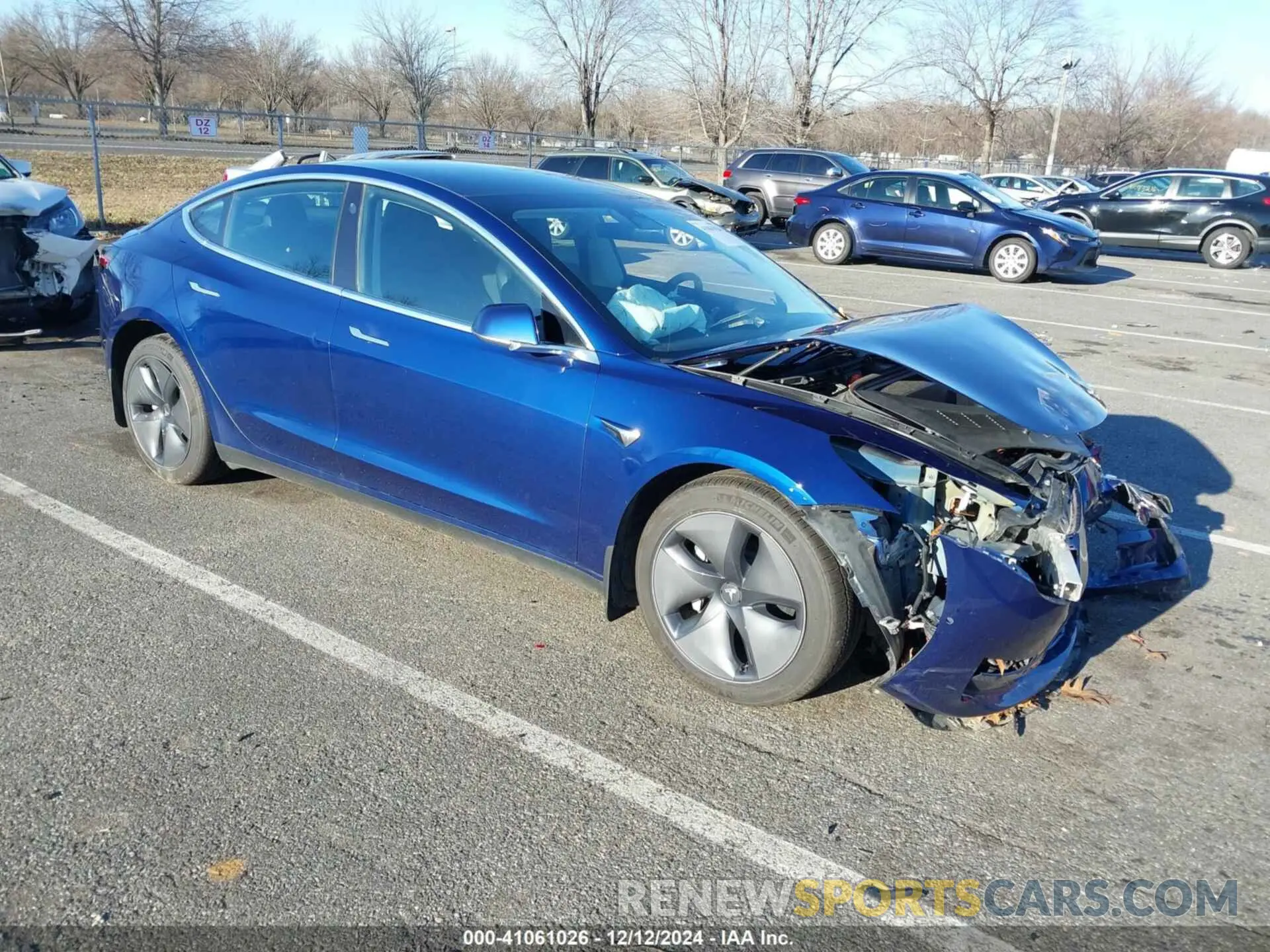 1 fotografías del automóvil dañado 5YJ3E1EB1LF535066 TESLA MODEL 3 2020