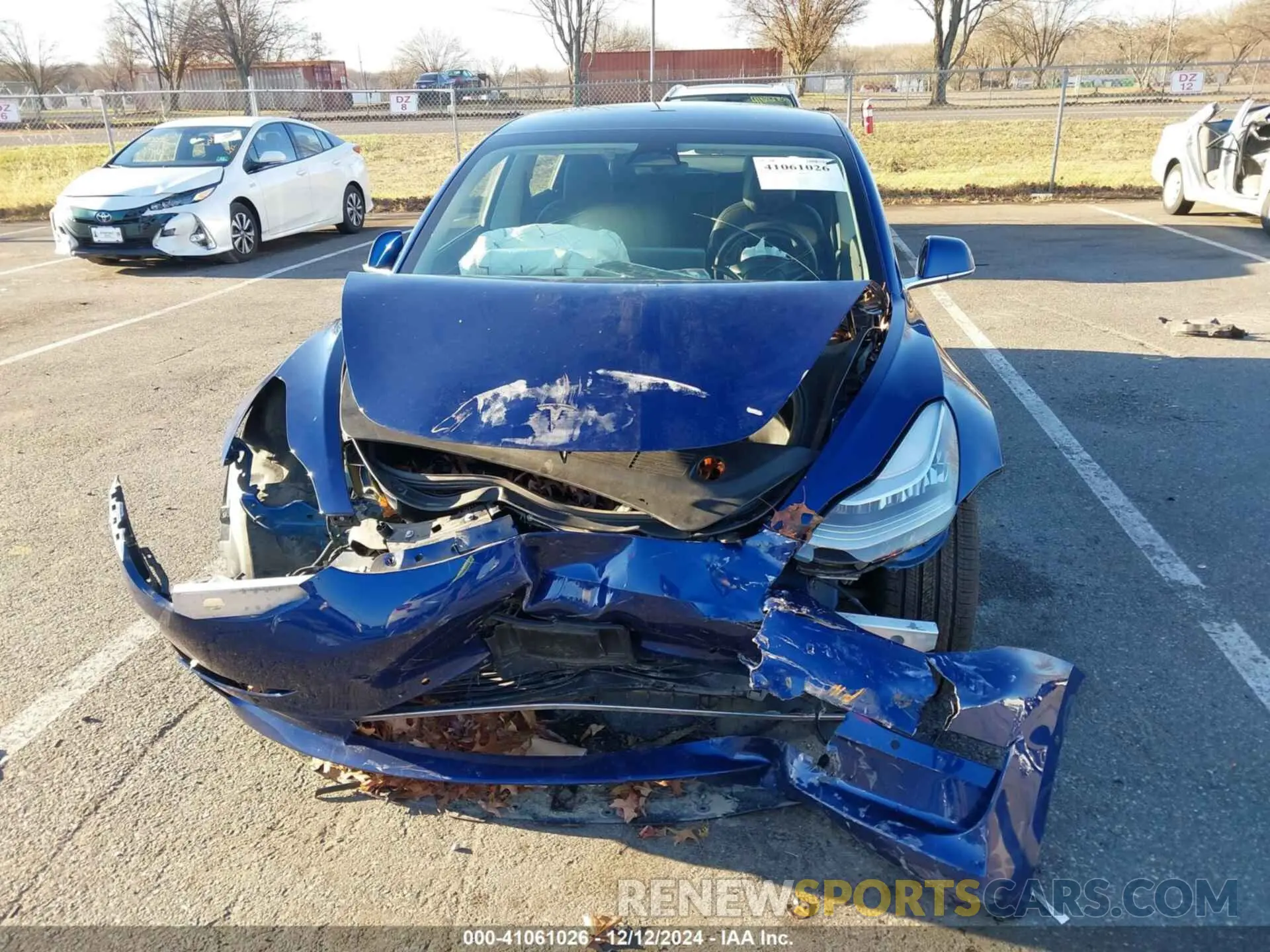 6 fotografías del automóvil dañado 5YJ3E1EB1LF535066 TESLA MODEL 3 2020