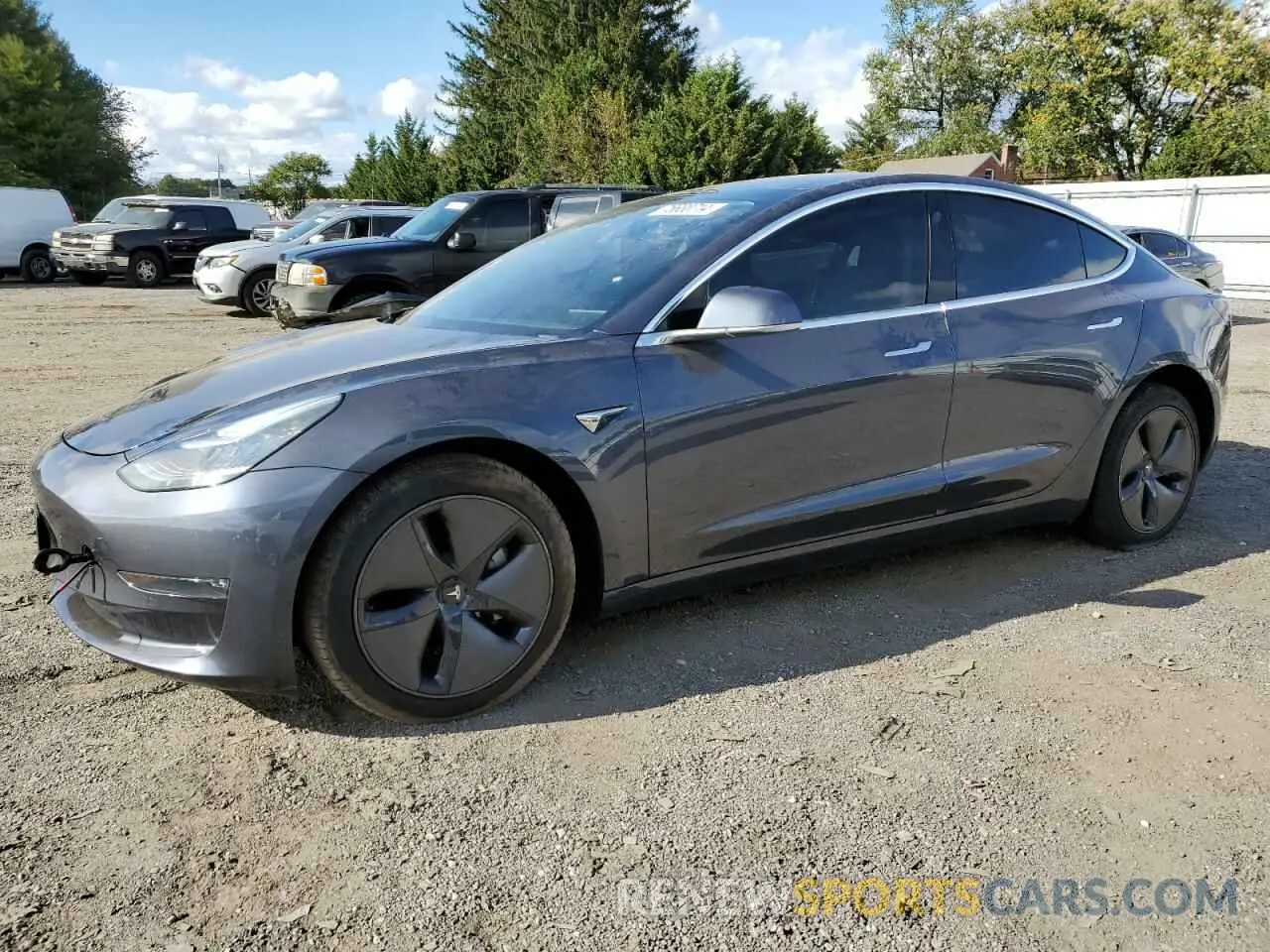 1 fotografías del automóvil dañado 5YJ3E1EB1LF616830 TESLA MODEL 3 2020