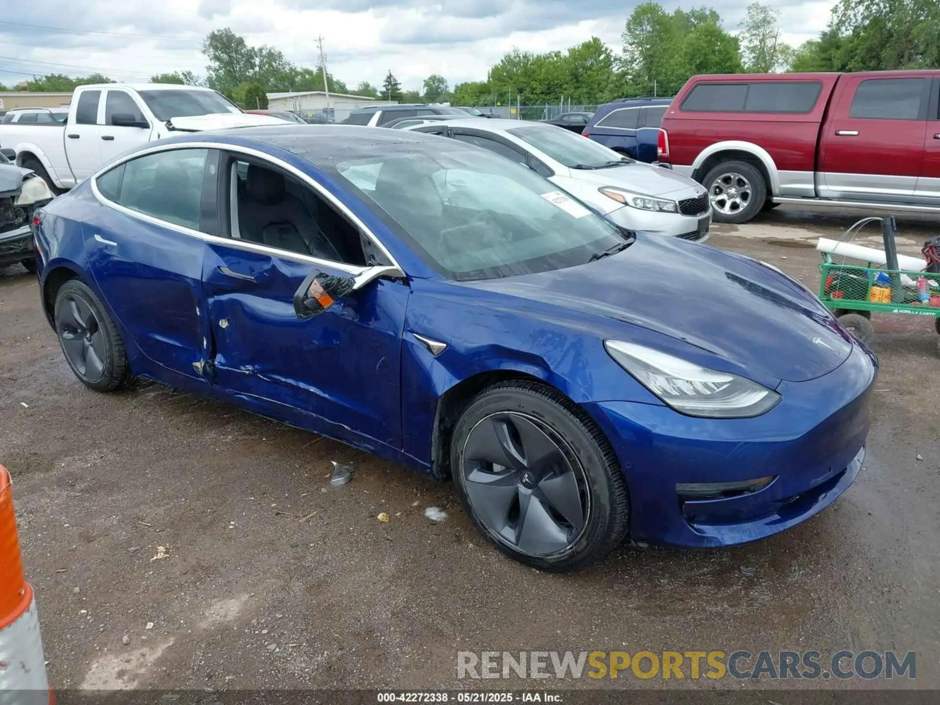 1 fotografías del automóvil dañado 5YJ3E1EB1LF617461 TESLA MODEL 3 2020