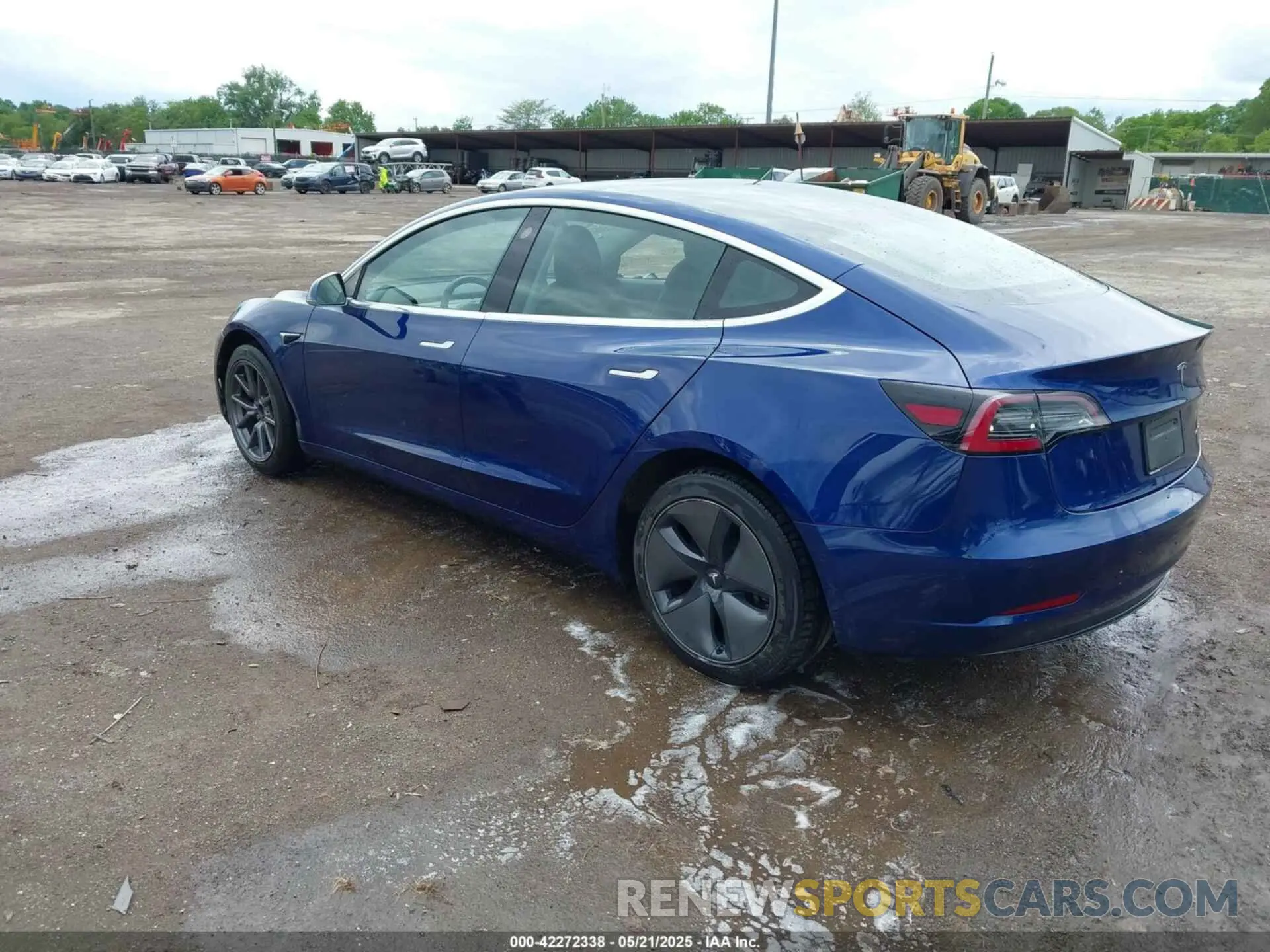 3 fotografías del automóvil dañado 5YJ3E1EB1LF617461 TESLA MODEL 3 2020