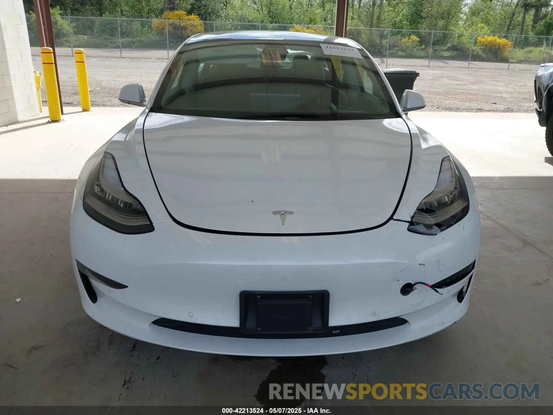 11 fotografías del automóvil dañado 5YJ3E1EB1LF636768 TESLA MODEL 3 2020