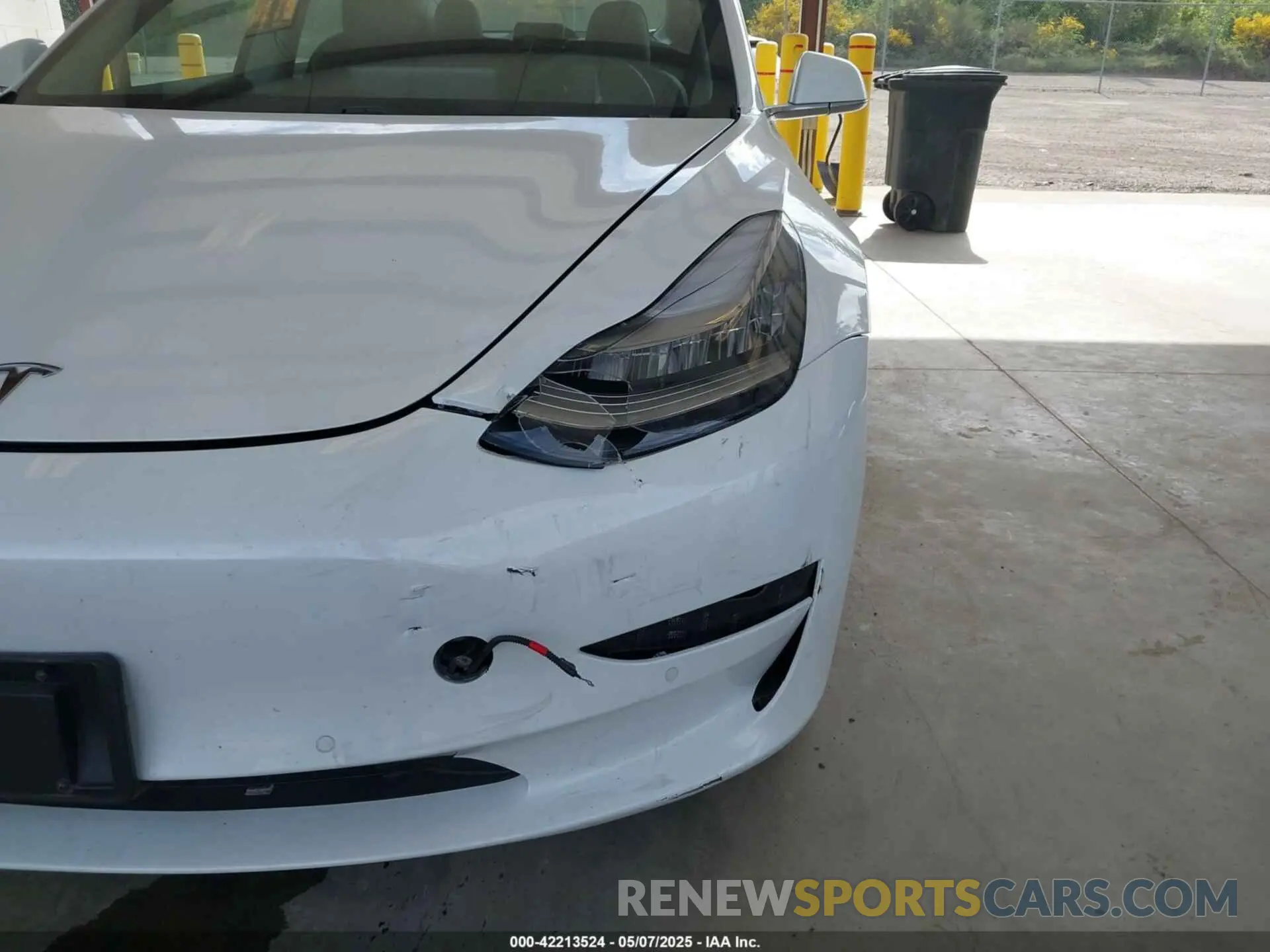 6 fotografías del automóvil dañado 5YJ3E1EB1LF636768 TESLA MODEL 3 2020