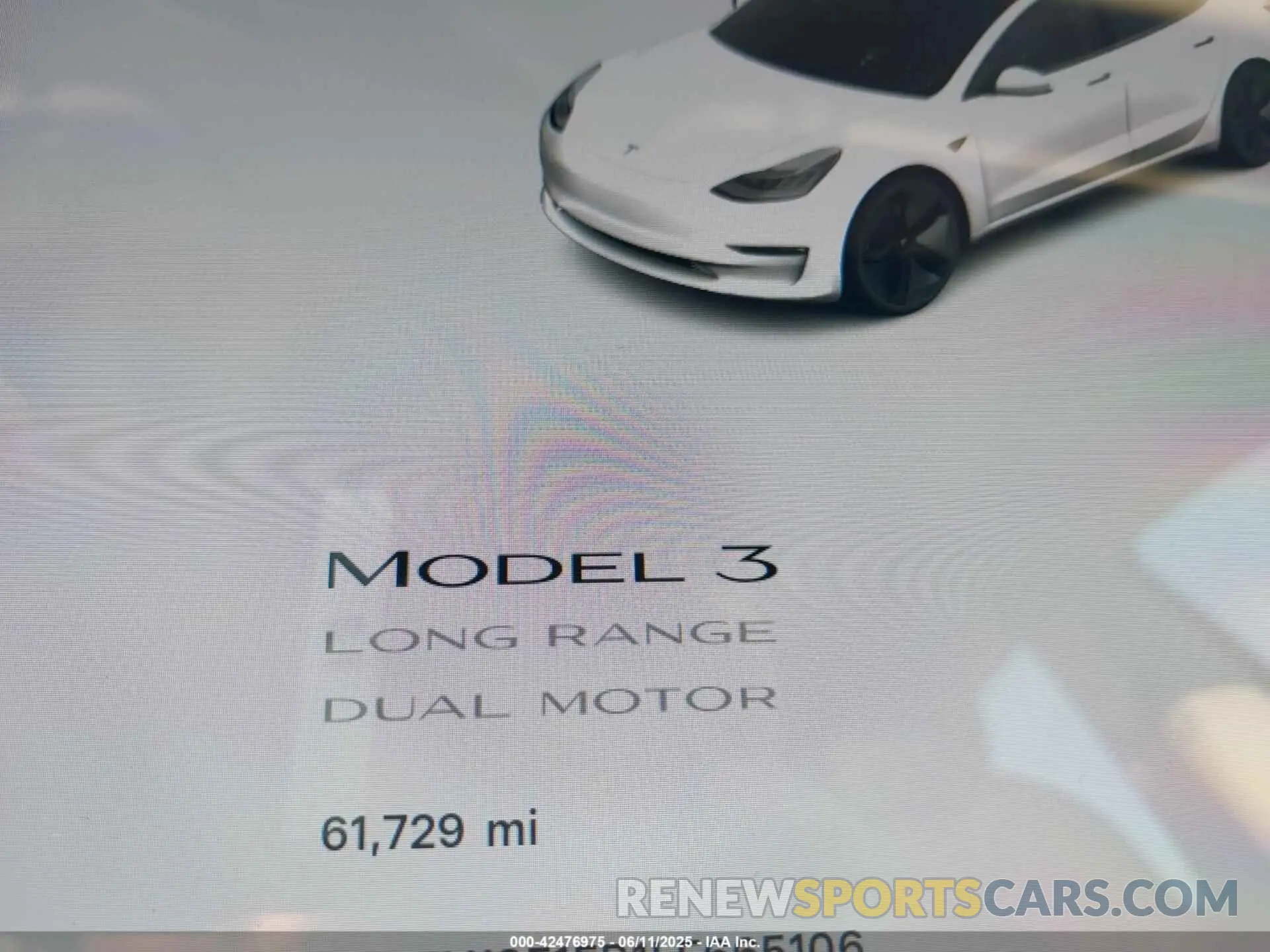 15 fotografías del automóvil dañado 5YJ3E1EB1LF665106 TESLA MODEL 3 2020
