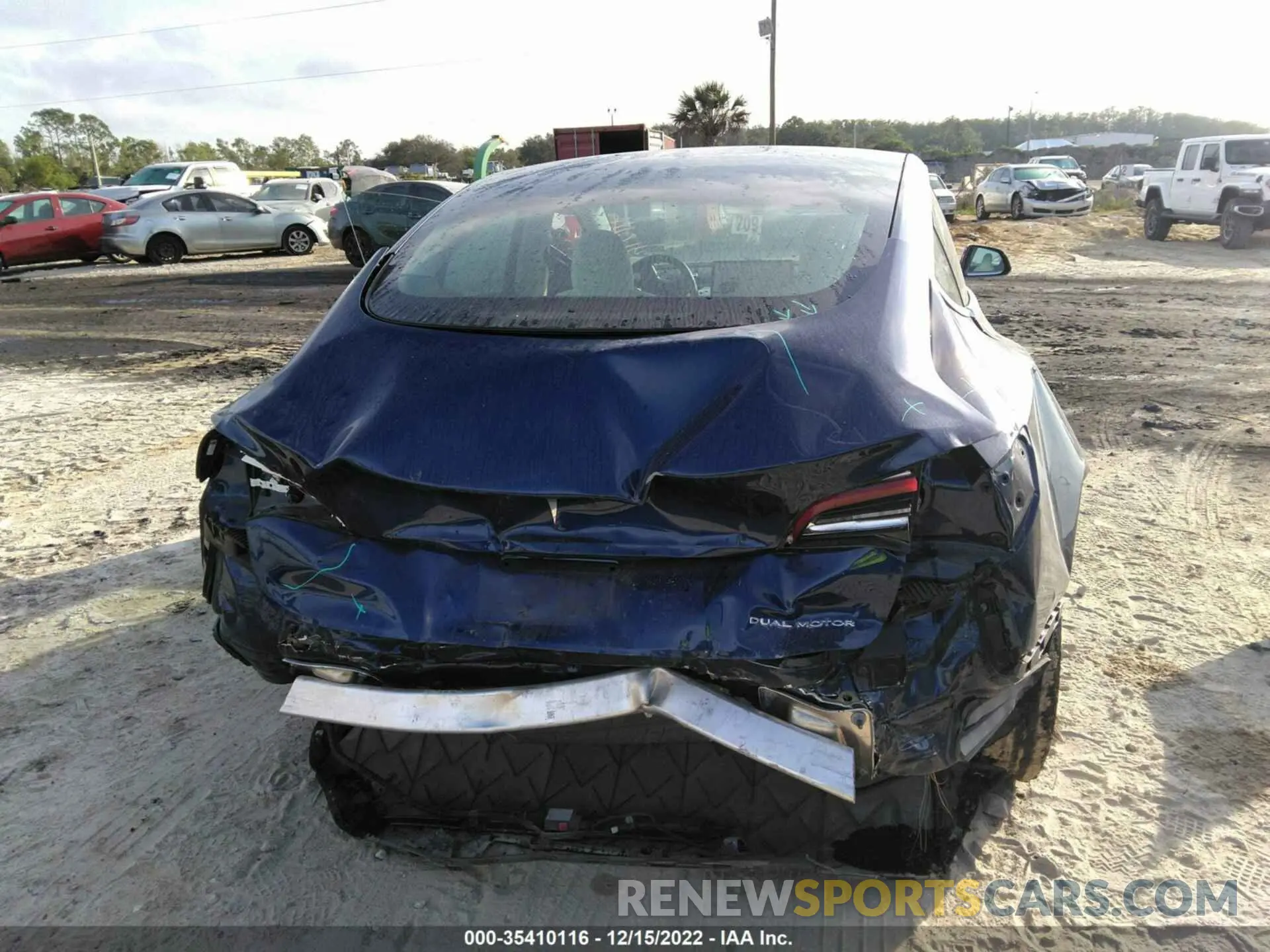 6 fotografías del automóvil dañado 5YJ3E1EB1LF669124 TESLA MODEL 3 2020