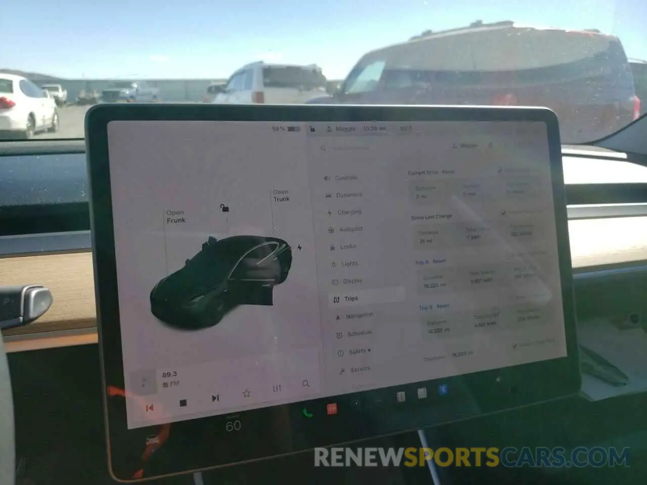 9 fotografías del automóvil dañado 5YJ3E1EB1LF746252 TESLA MODEL 3 2020