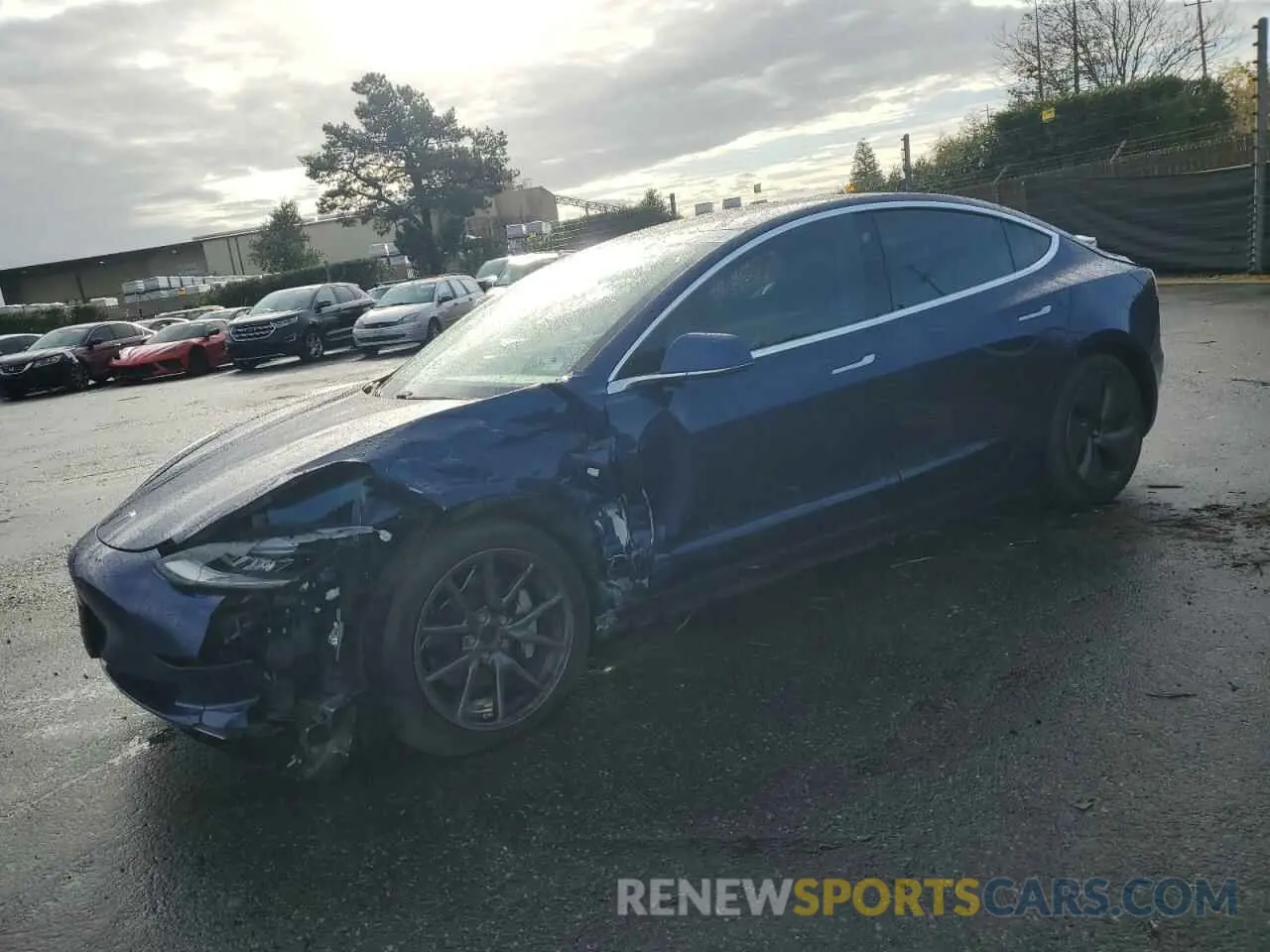 1 fotografías del automóvil dañado 5YJ3E1EB1LF794978 TESLA MODEL 3 2020
