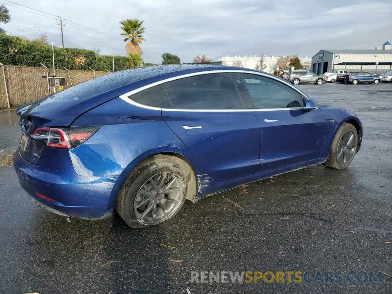 3 fotografías del automóvil dañado 5YJ3E1EB1LF794978 TESLA MODEL 3 2020
