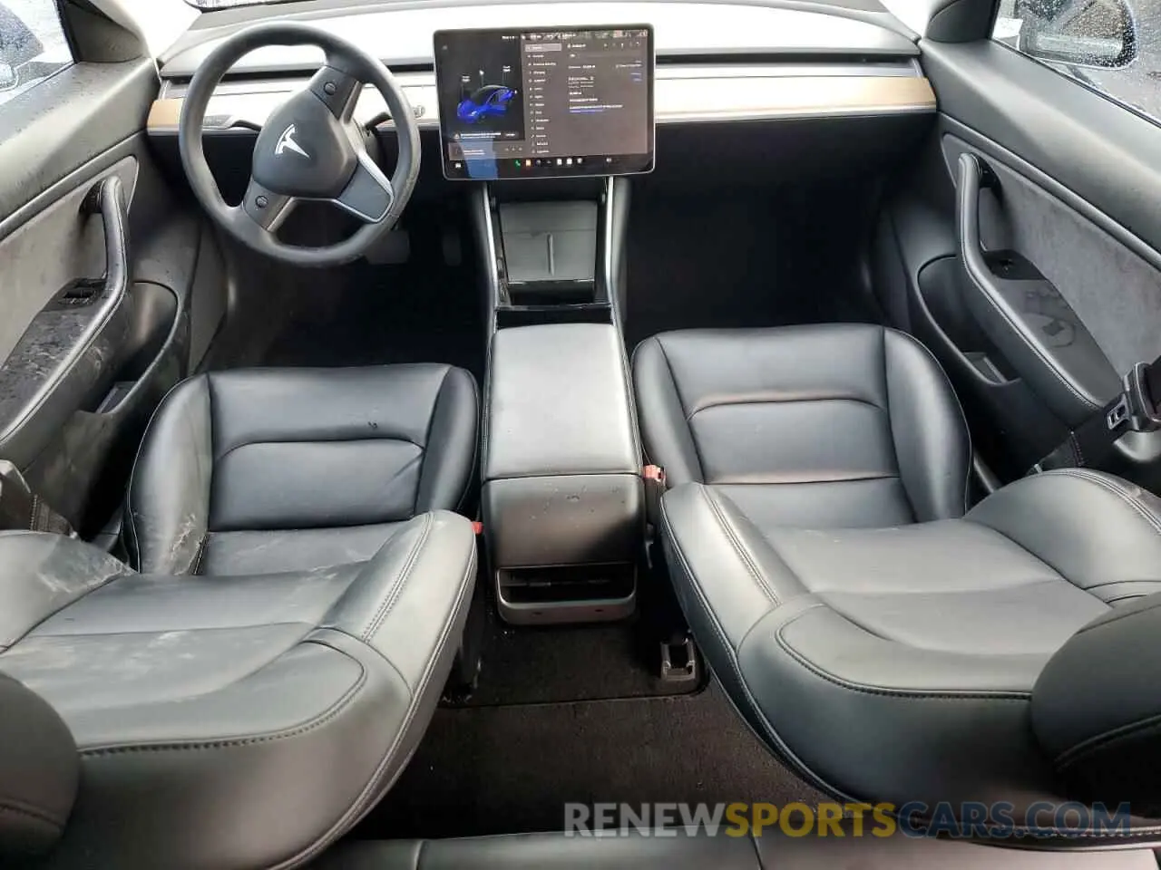 8 fotografías del automóvil dañado 5YJ3E1EB1LF794978 TESLA MODEL 3 2020
