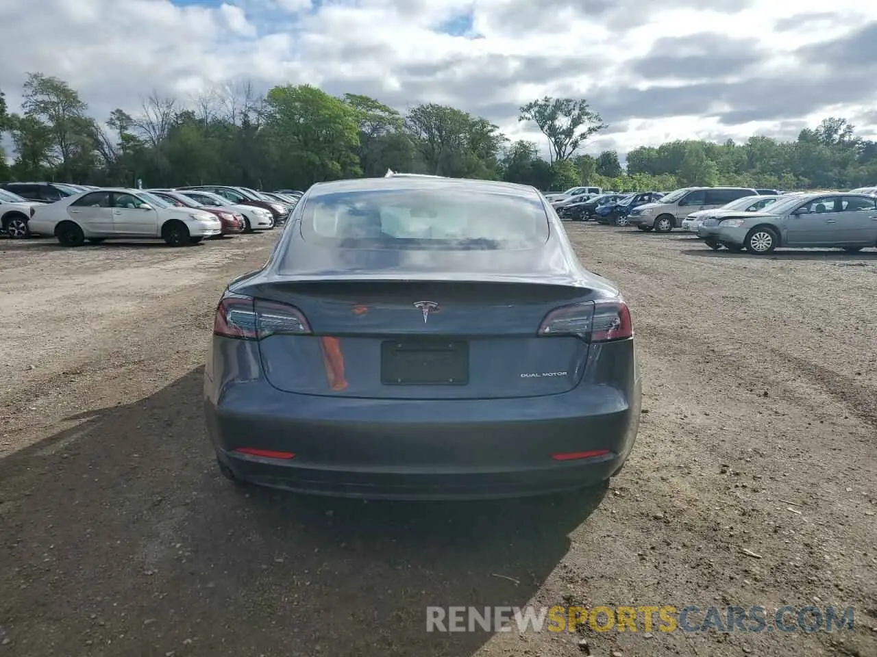6 fotografías del automóvil dañado 5YJ3E1EB2LF616464 TESLA MODEL 3 2020