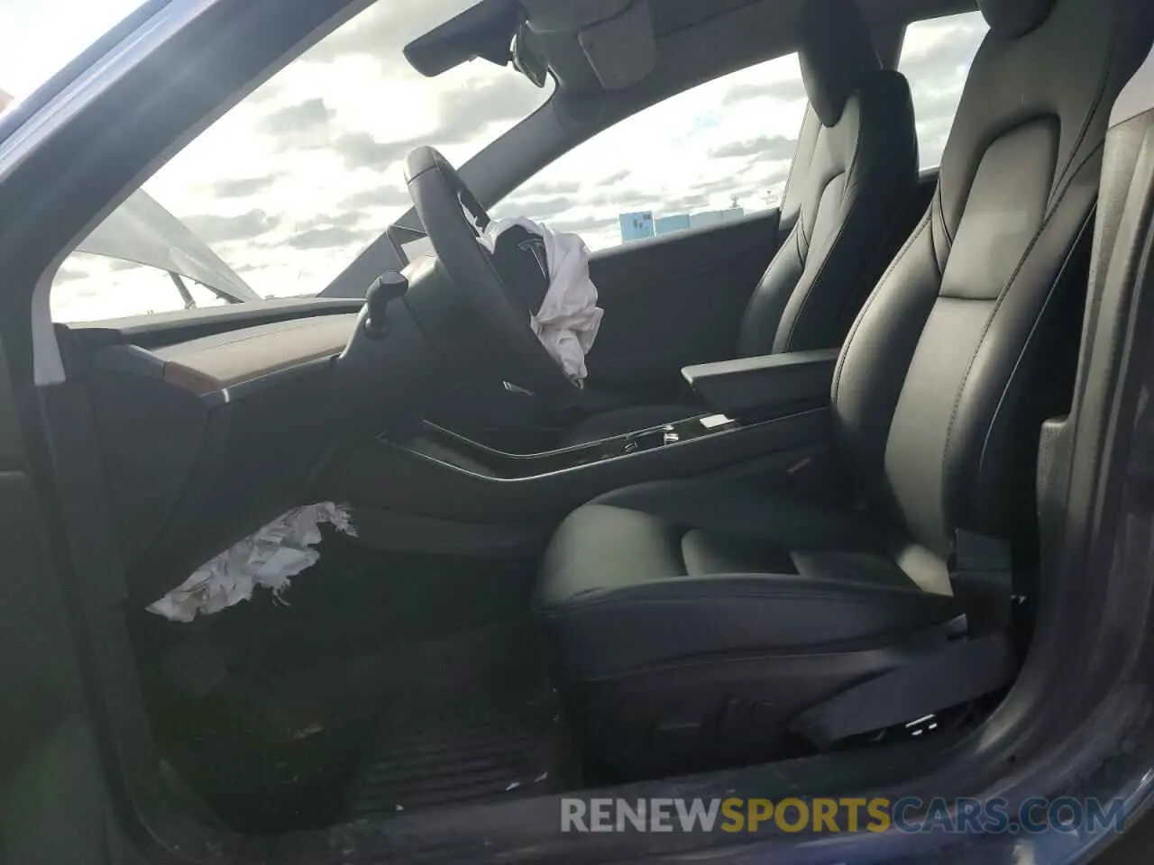 7 fotografías del automóvil dañado 5YJ3E1EB2LF616464 TESLA MODEL 3 2020