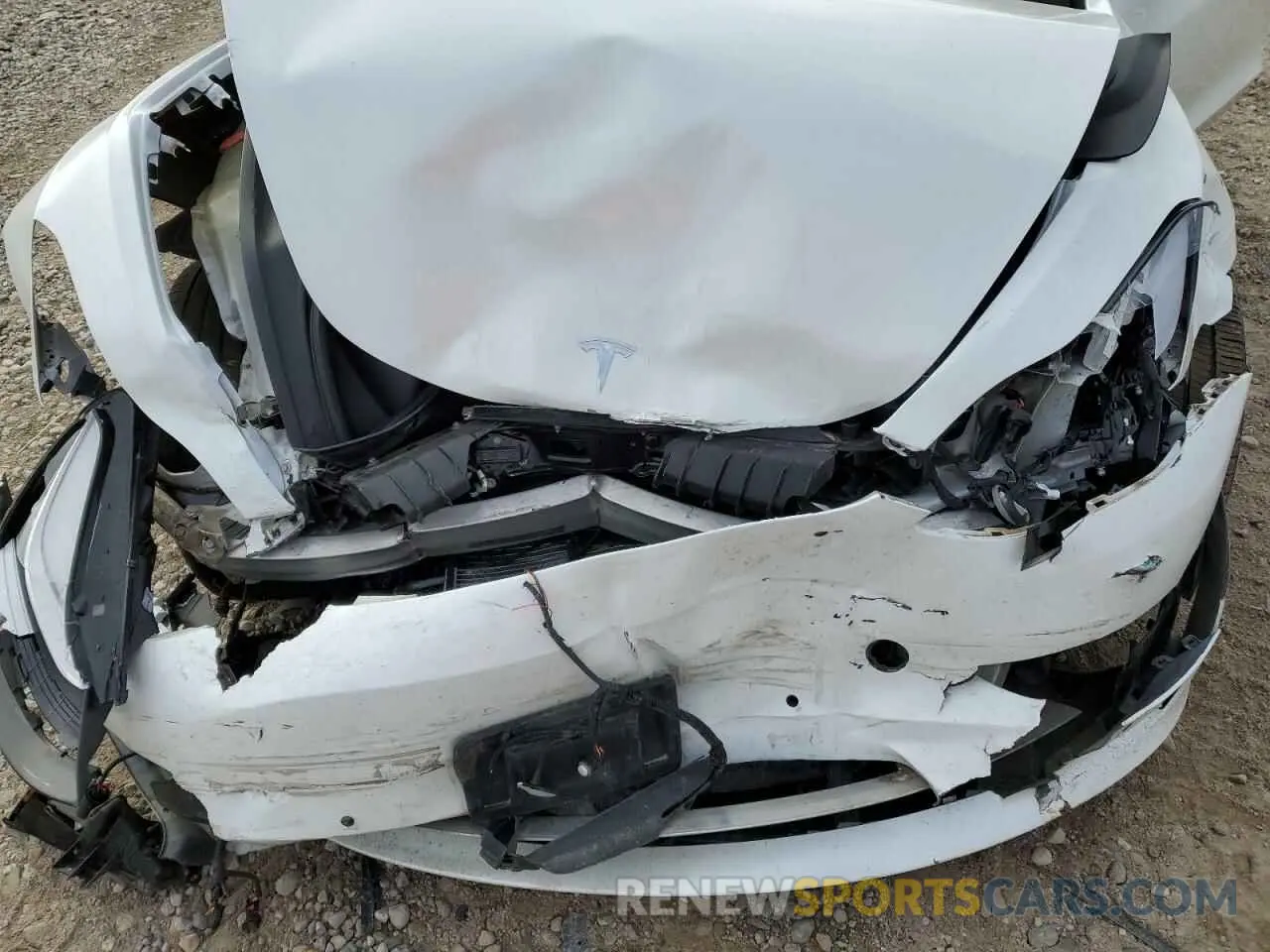 11 fotografías del automóvil dañado 5YJ3E1EB2LF617923 TESLA MODEL 3 2020