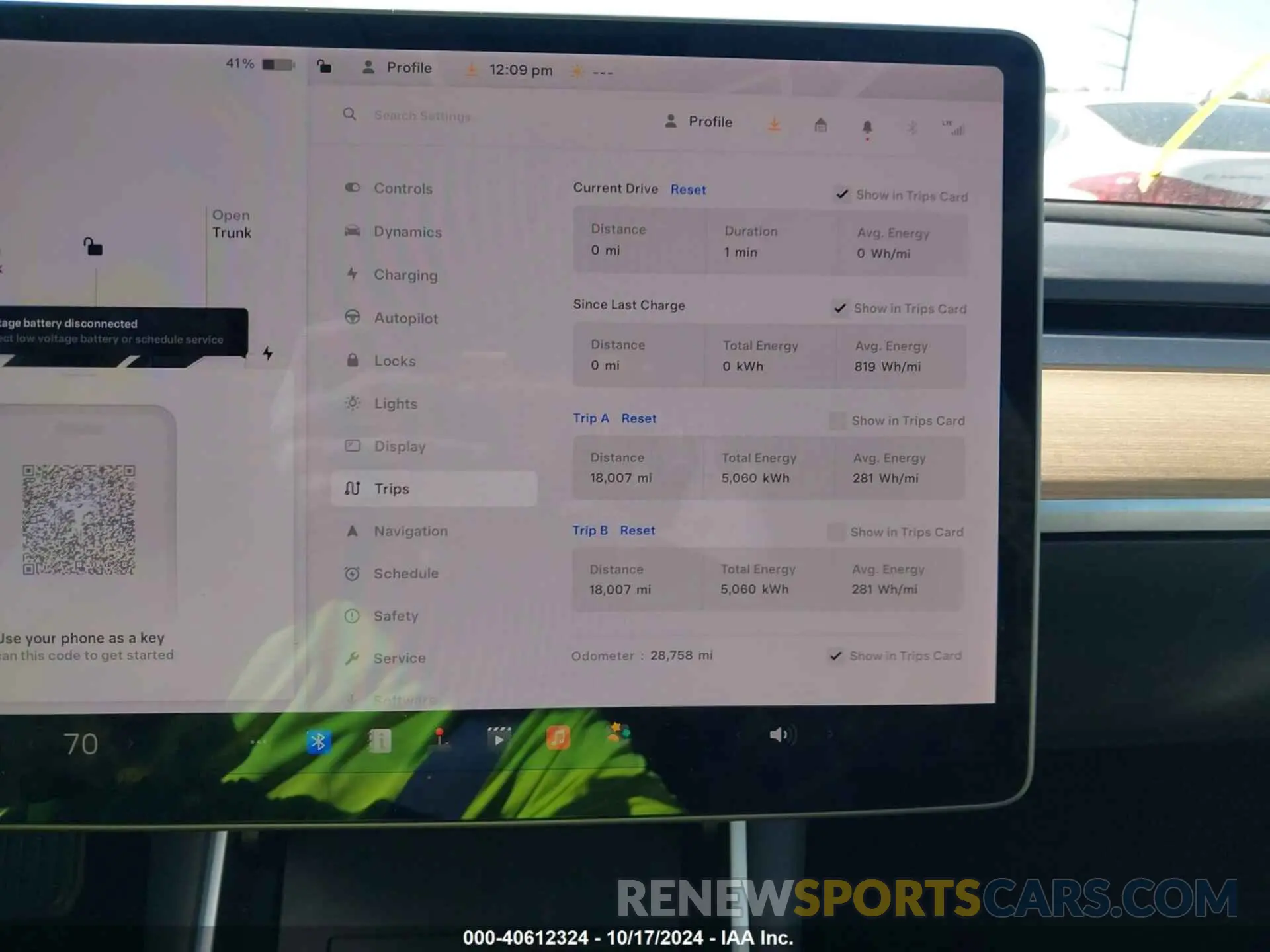 7 fotografías del automóvil dañado 5YJ3E1EB2LF618201 TESLA MODEL 3 2020