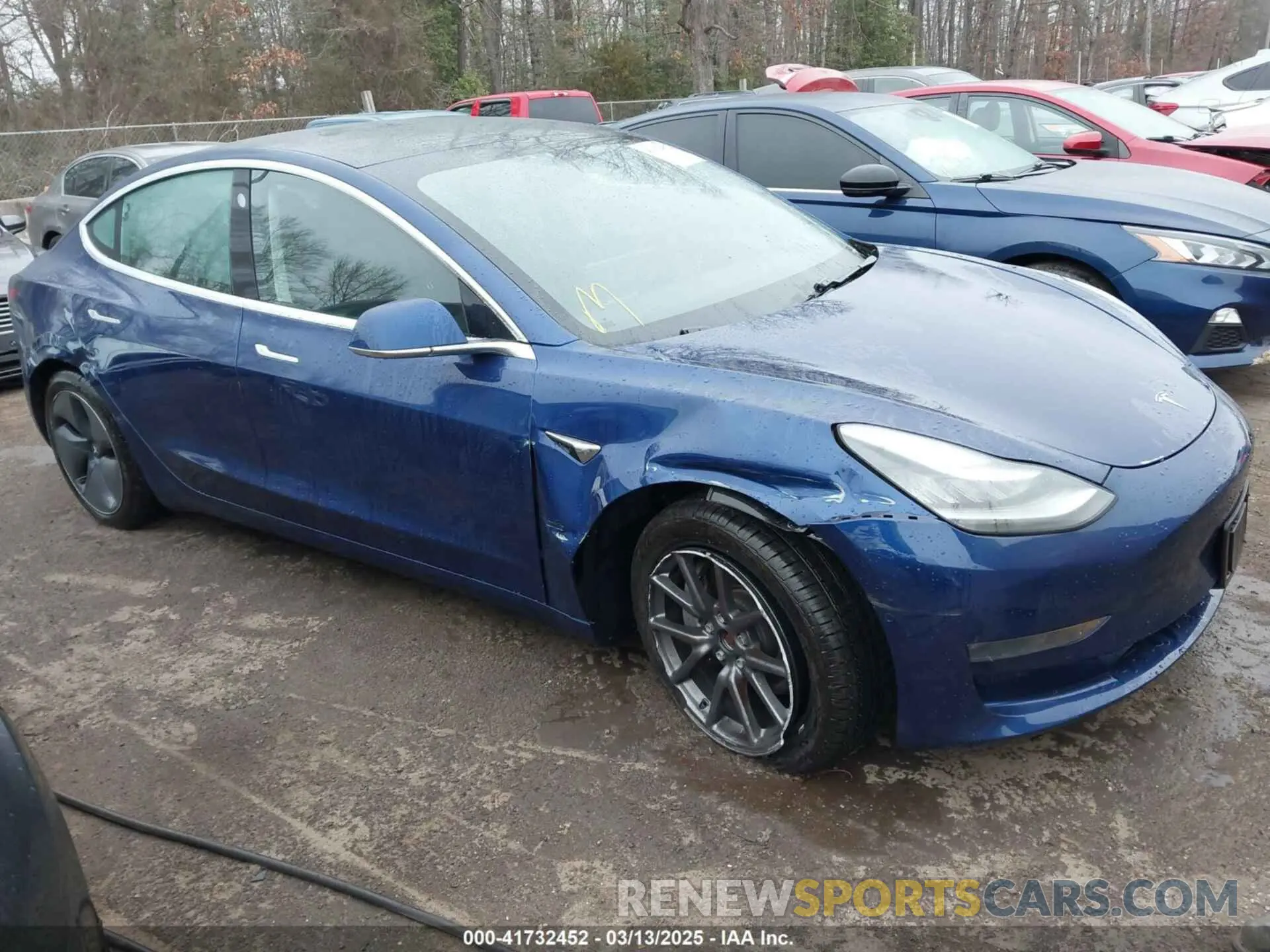1 fotografías del automóvil dañado 5YJ3E1EB2LF636407 TESLA MODEL 3 2020