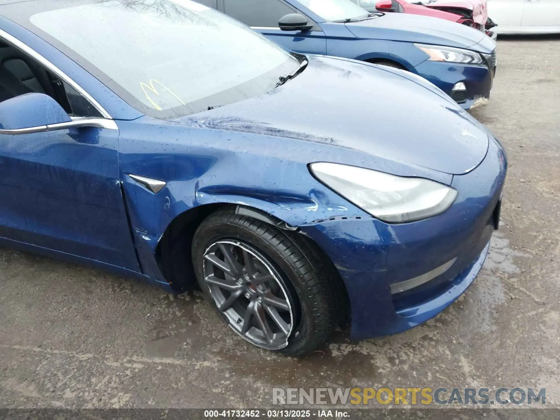 6 fotografías del automóvil dañado 5YJ3E1EB2LF636407 TESLA MODEL 3 2020