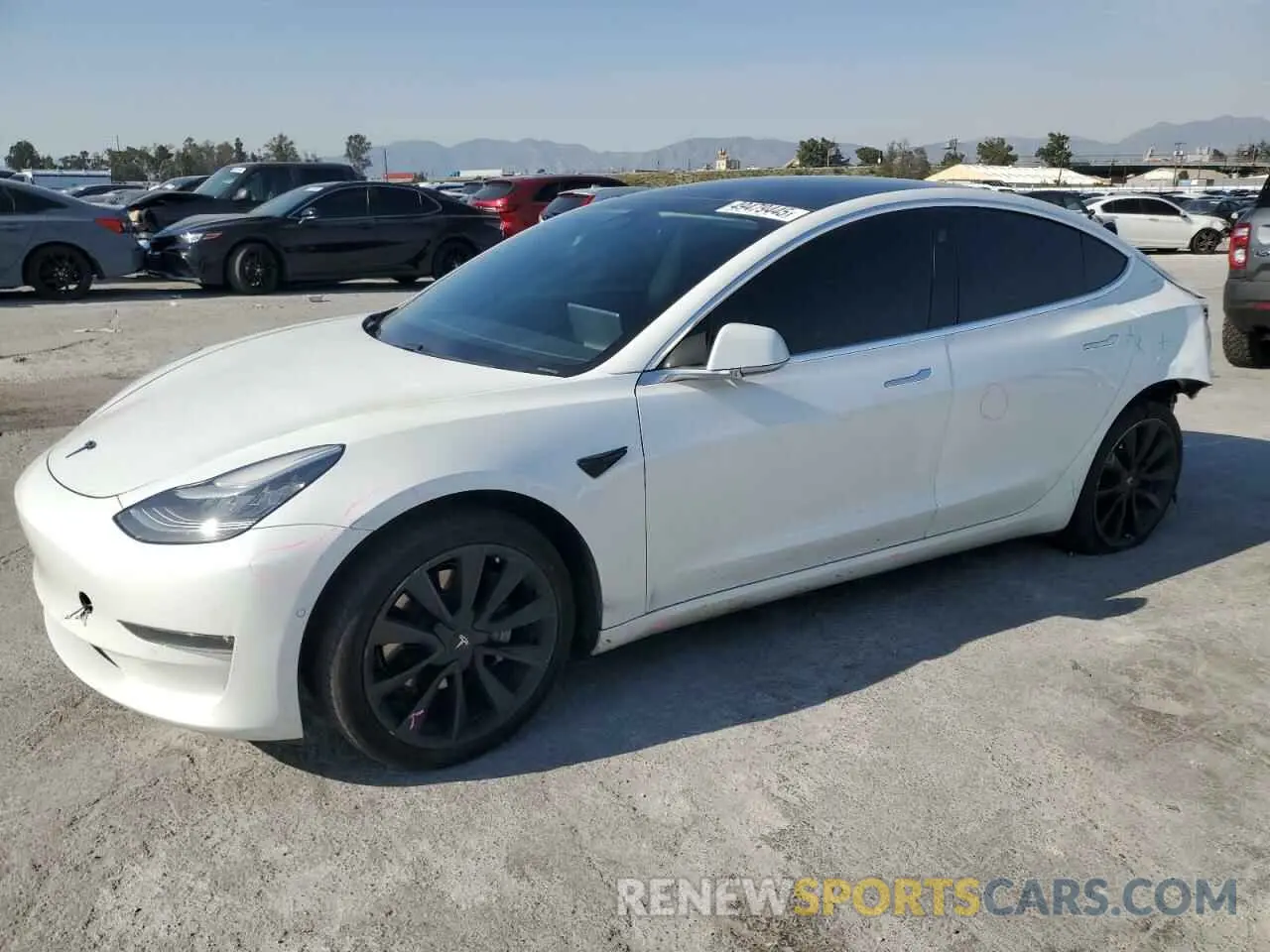 1 fotografías del automóvil dañado 5YJ3E1EB2LF712322 TESLA MODEL 3 2020