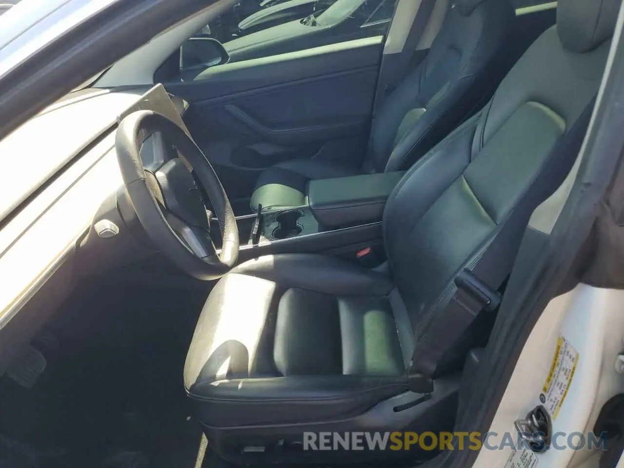 7 fotografías del automóvil dañado 5YJ3E1EB2LF712322 TESLA MODEL 3 2020