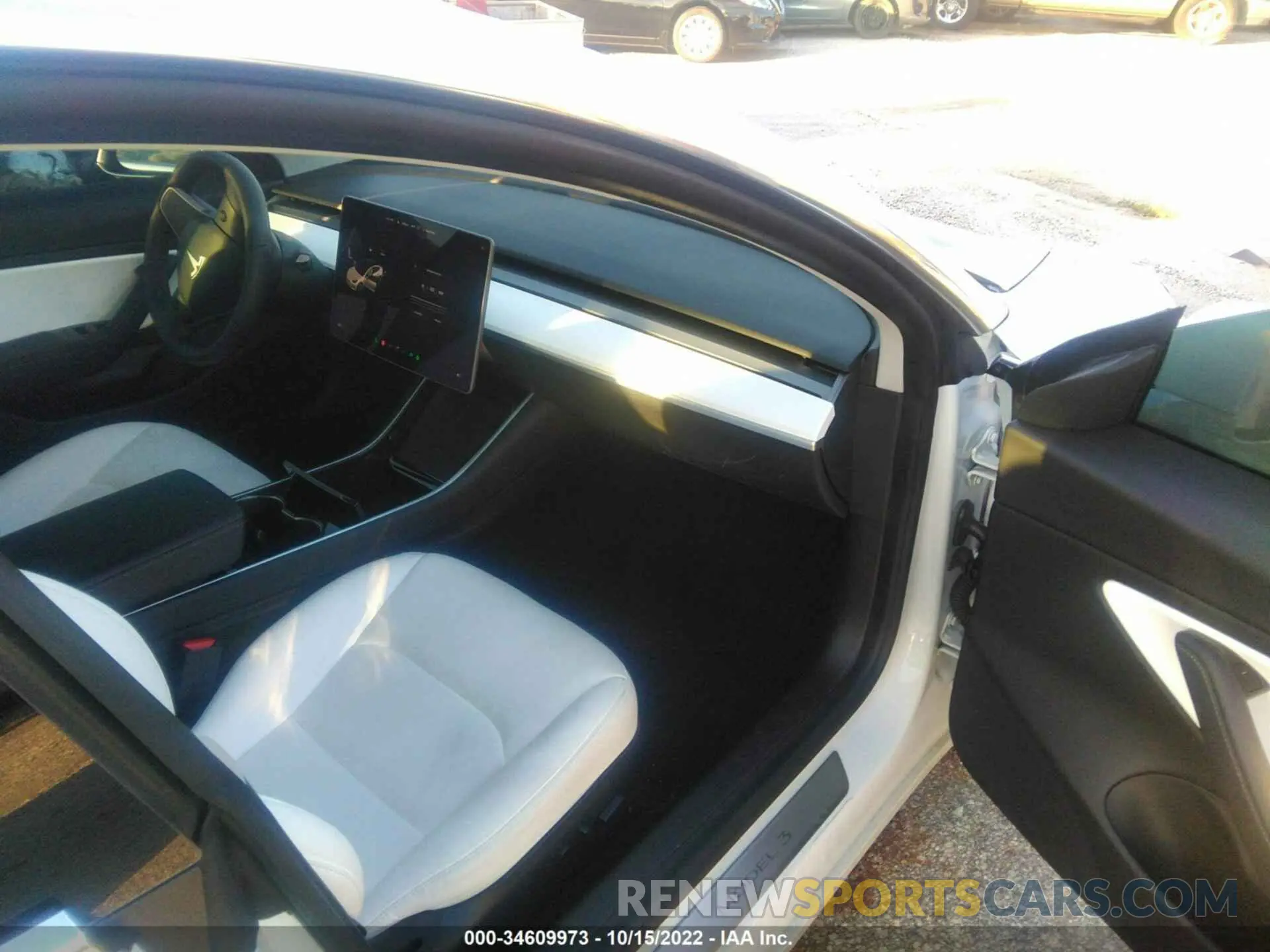 5 fotografías del automóvil dañado 5YJ3E1EB2LF712949 TESLA MODEL 3 2020