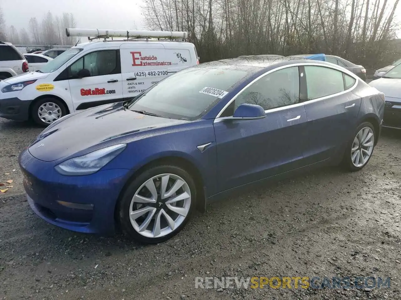 1 fotografías del automóvil dañado 5YJ3E1EB2LF716838 TESLA MODEL 3 2020