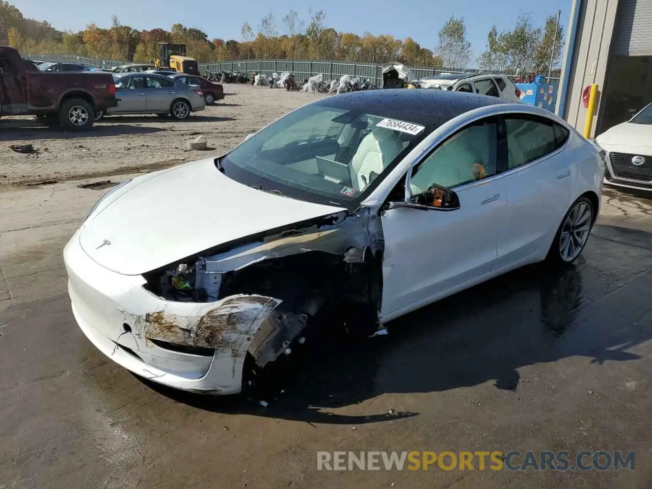 1 fotografías del automóvil dañado 5YJ3E1EB2LF742307 TESLA MODEL 3 2020