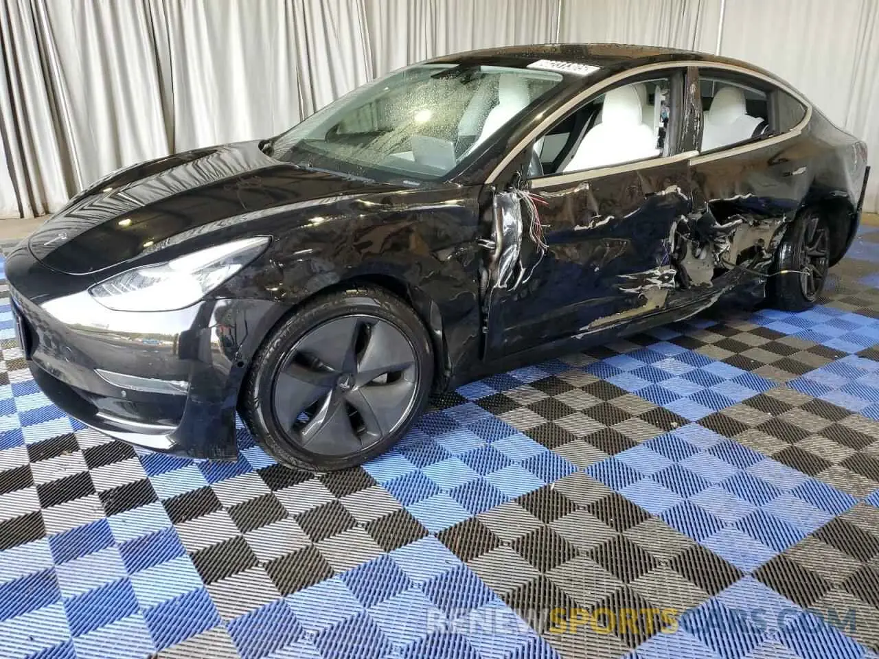 1 fotografías del automóvil dañado 5YJ3E1EB2LF744655 TESLA MODEL 3 2020