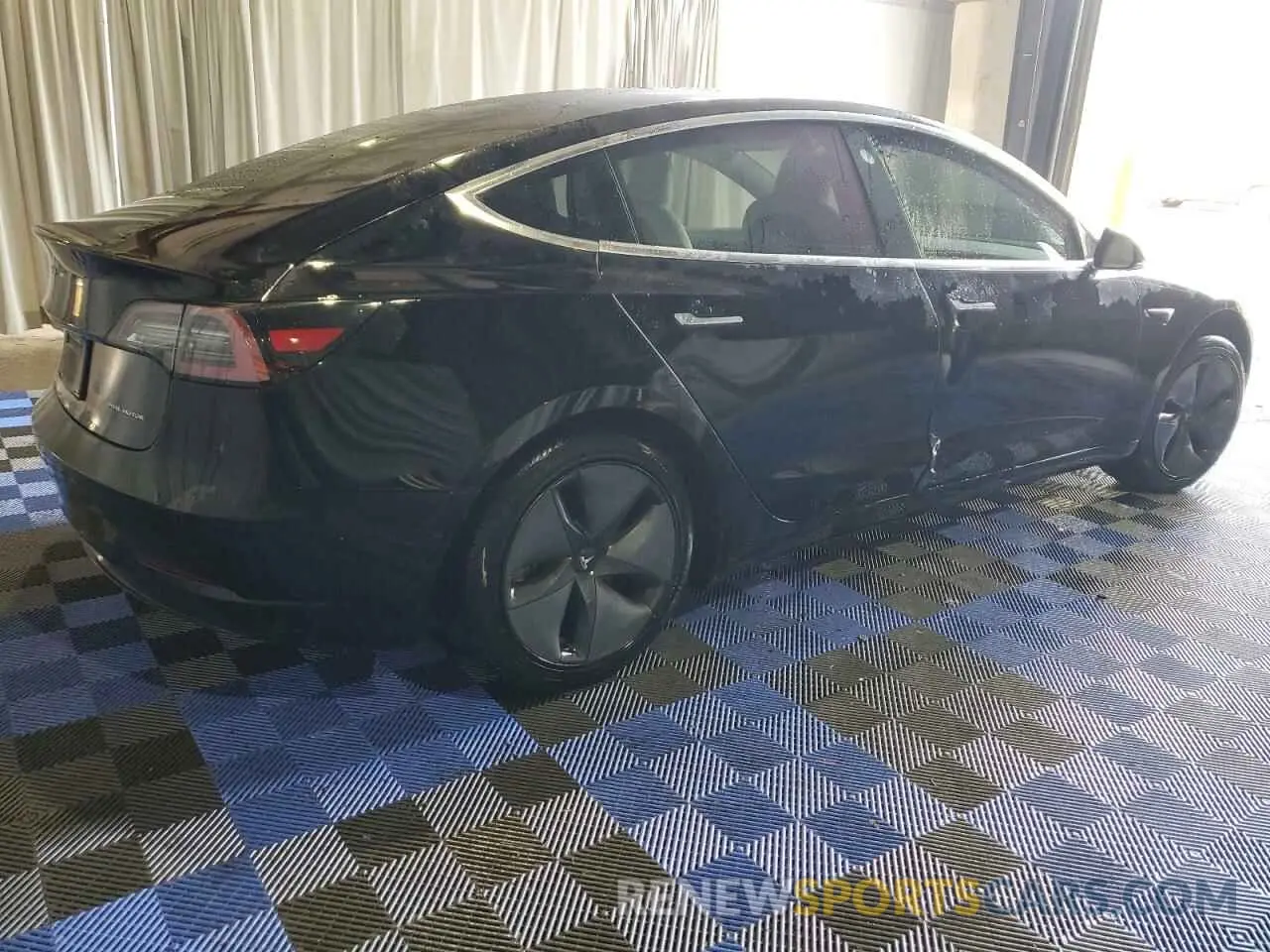 3 fotografías del automóvil dañado 5YJ3E1EB2LF744655 TESLA MODEL 3 2020