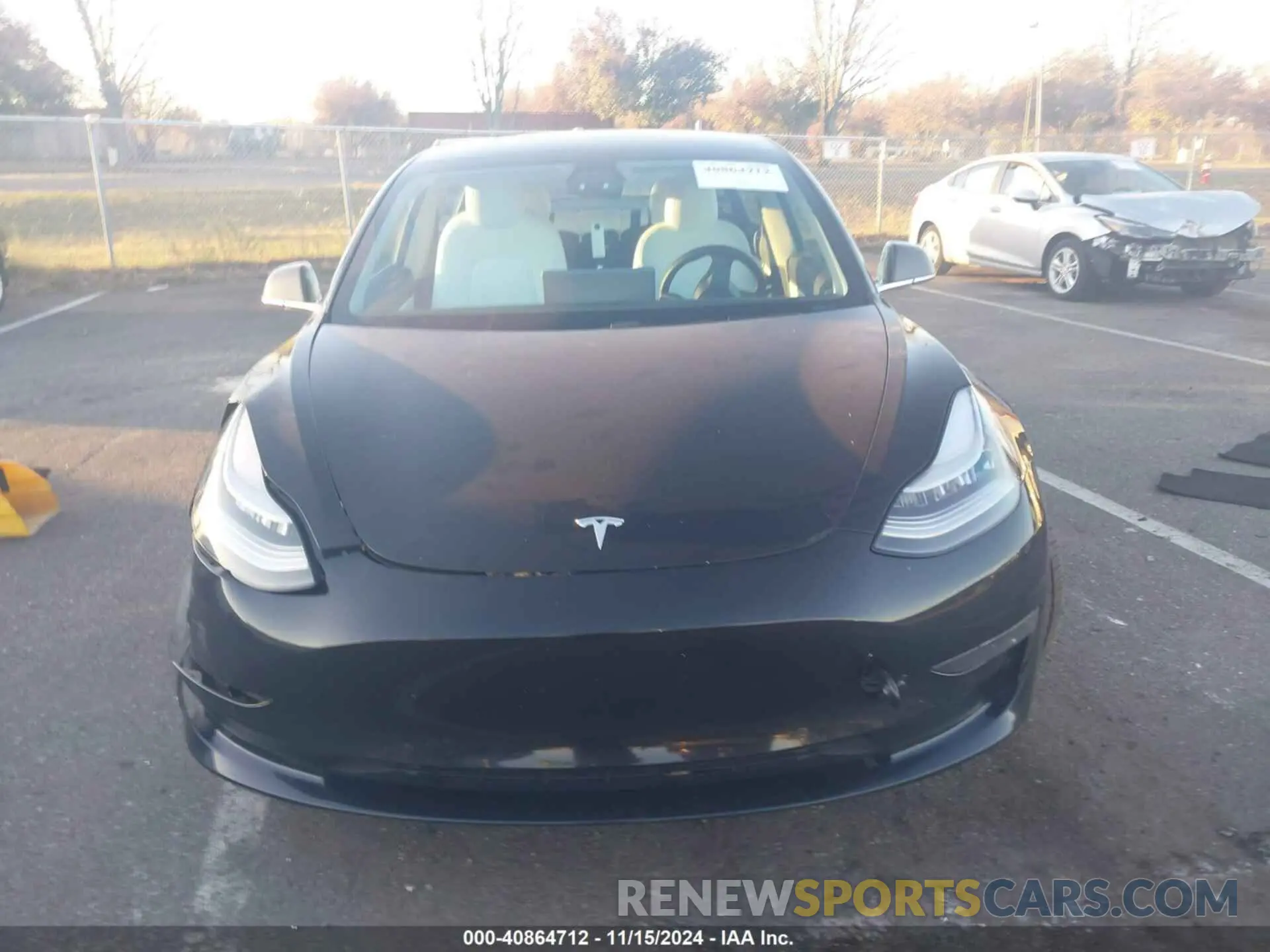 12 fotografías del automóvil dañado 5YJ3E1EB2LF787926 TESLA MODEL 3 2020